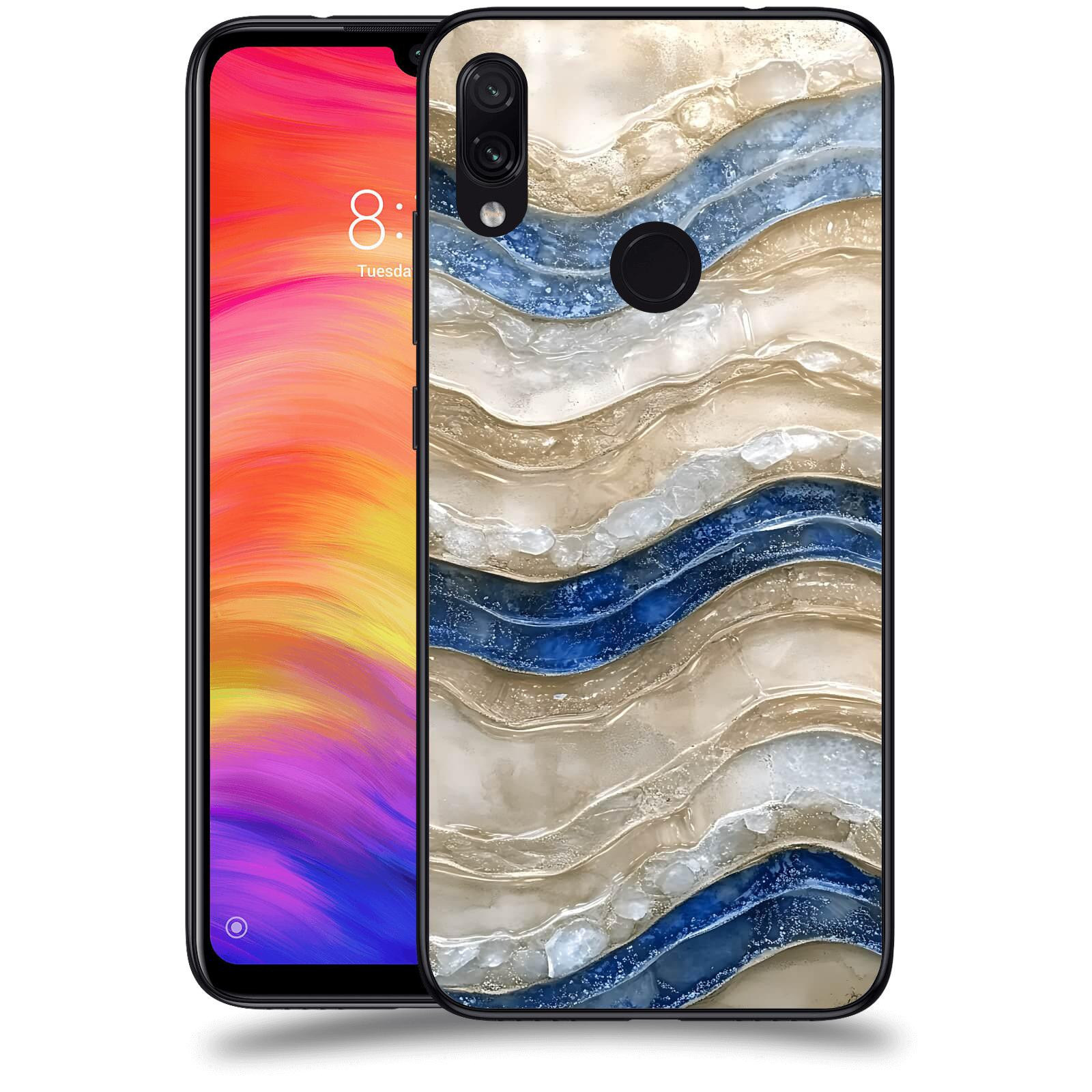 ACOVER Kryt na mobil Xiaomi Redmi Note 7 - Struktura a Harmonie