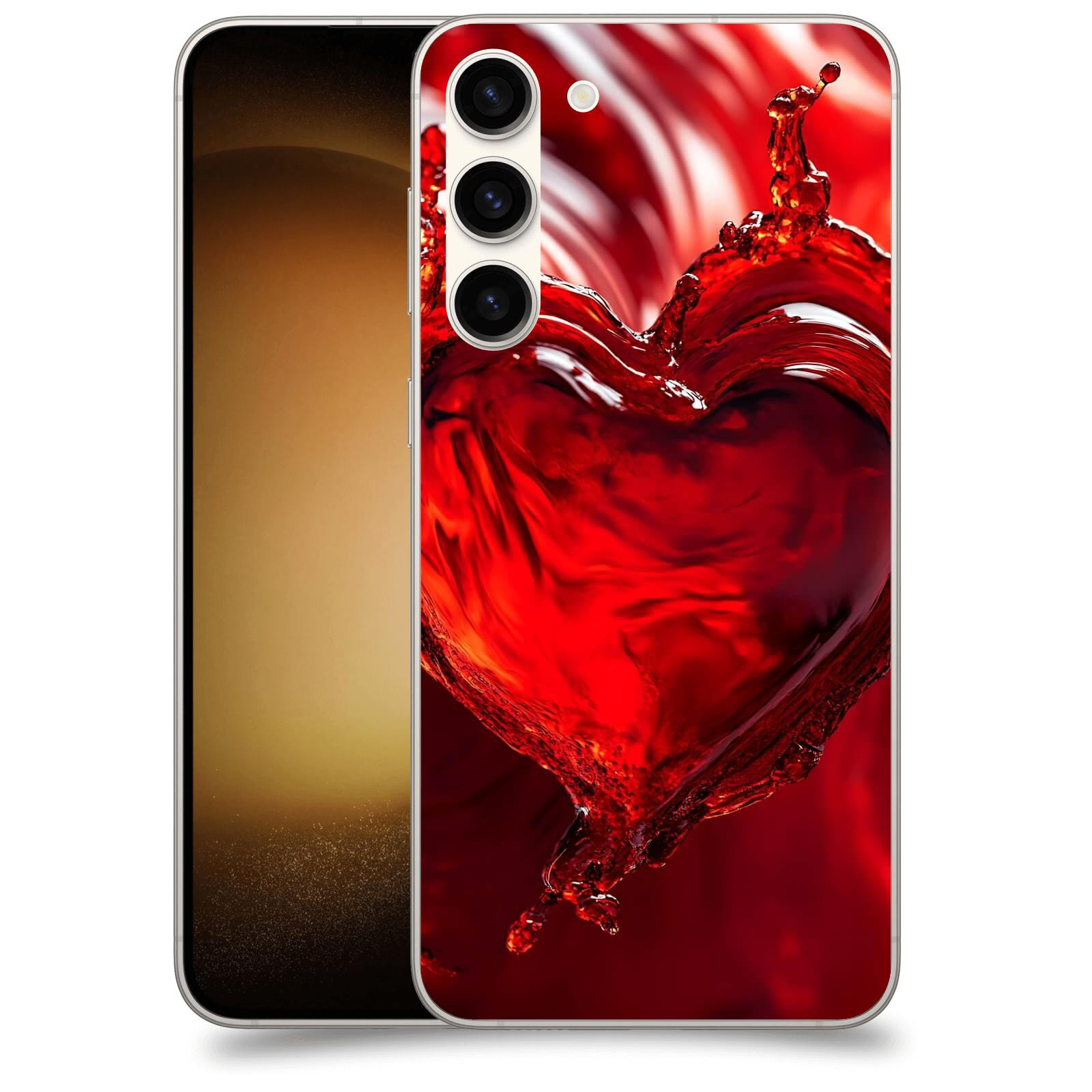 ACOVER Kryt na mobil Samsung Galaxy S23+ 5G - Love II
