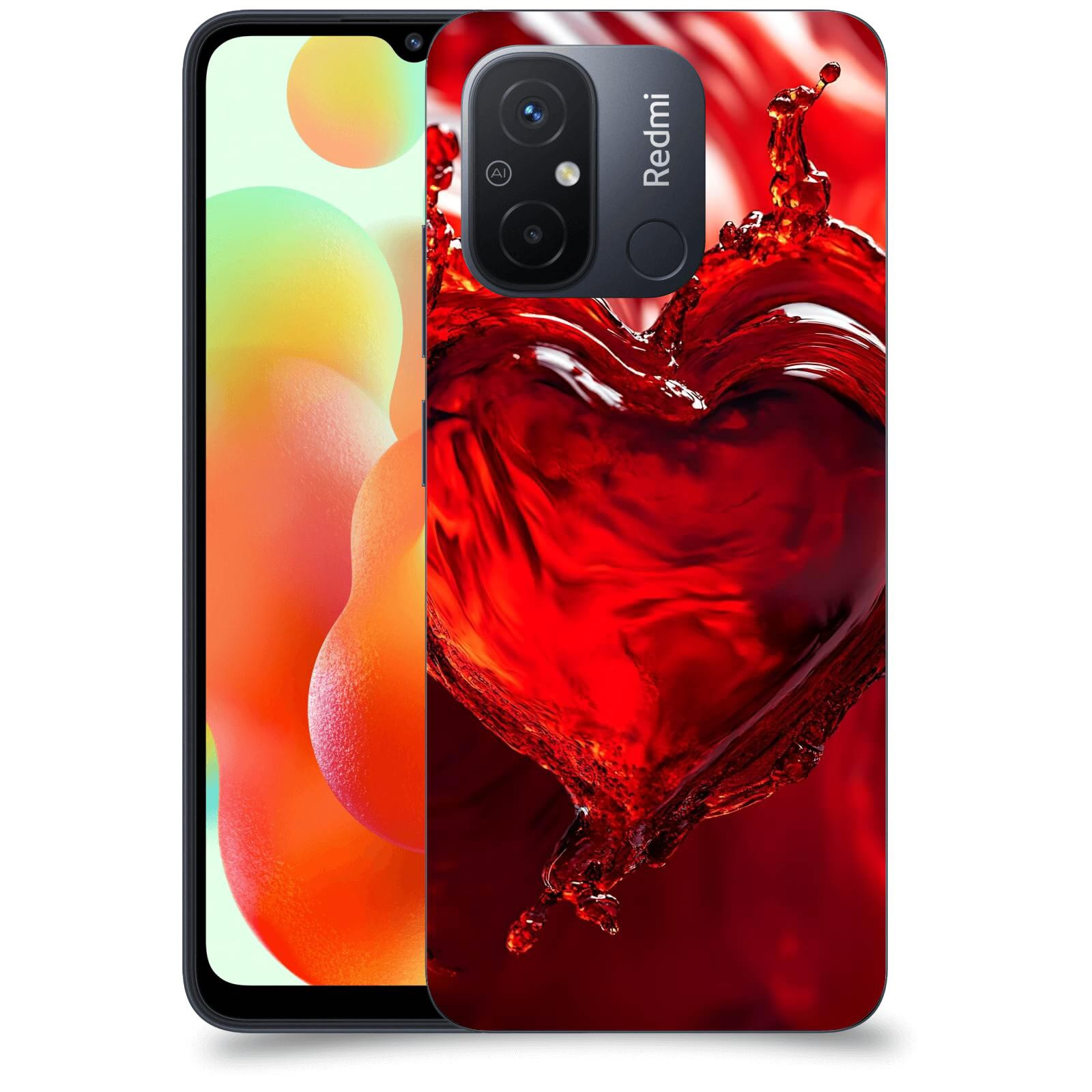 ACOVER Kryt na mobil Xiaomi Redmi 12C - Love II