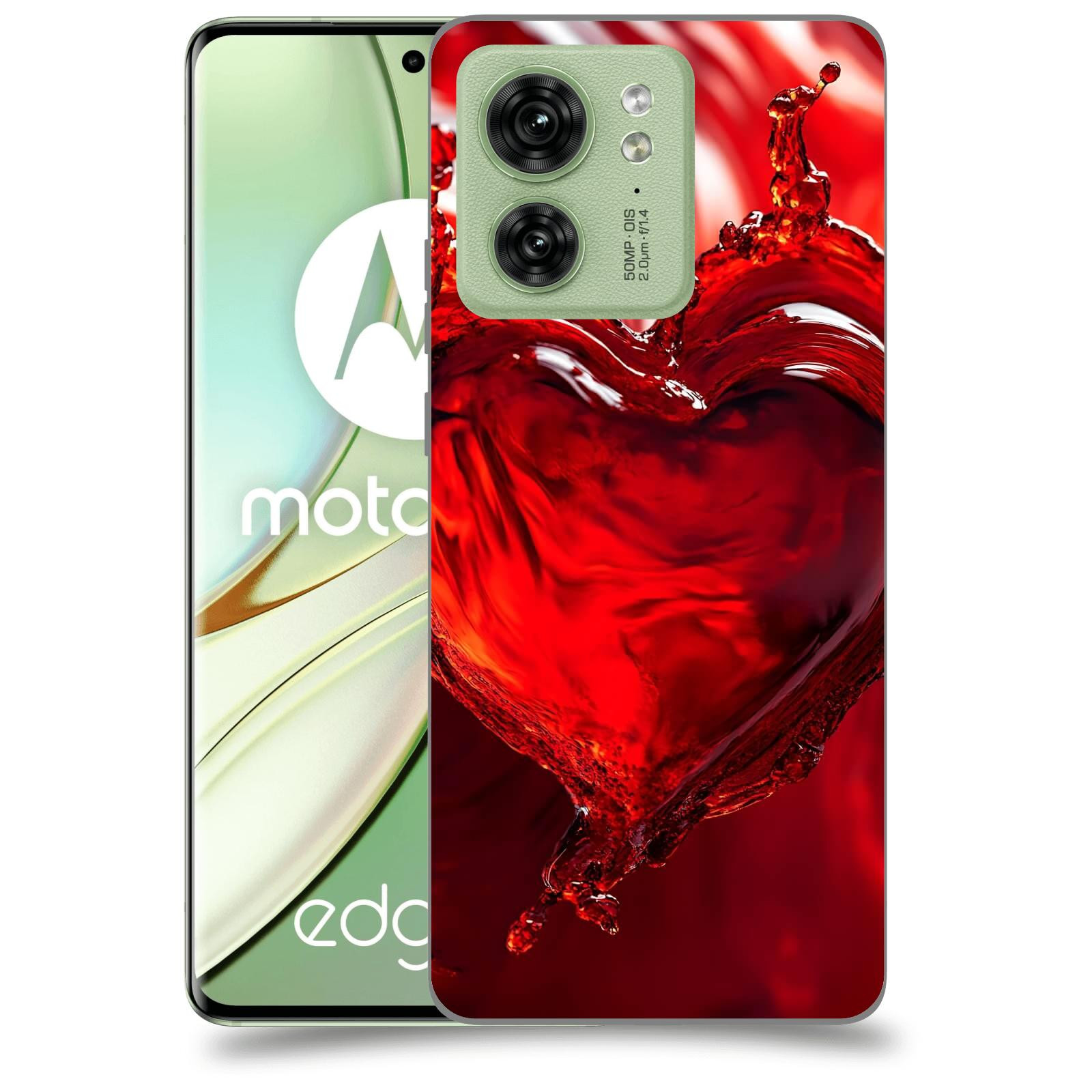 ACOVER Kryt na mobil Motorola EDGE 40 5G - Love II