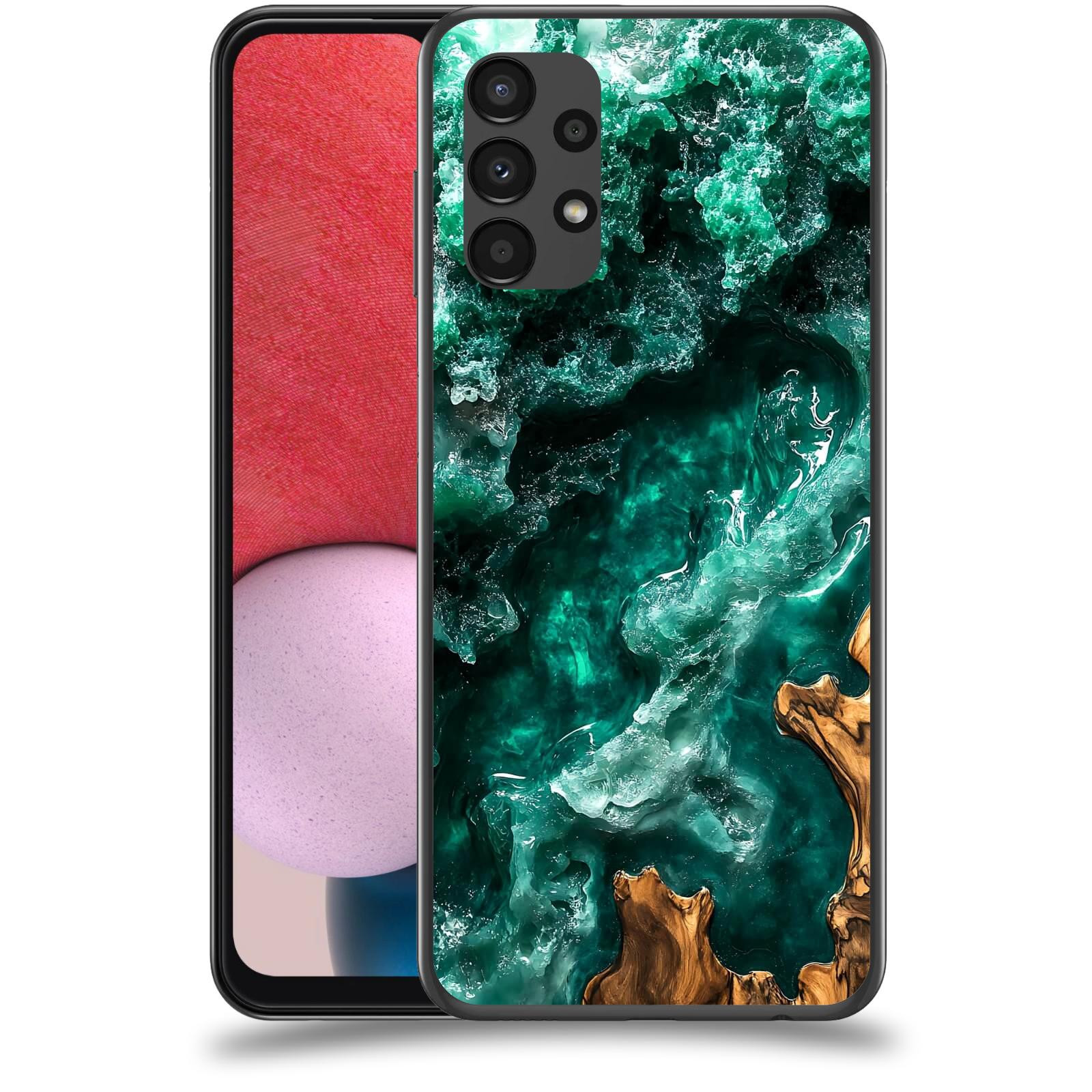 ACOVER Kryt na mobil Samsung Galaxy A13 4G A135 - Forest Wood I