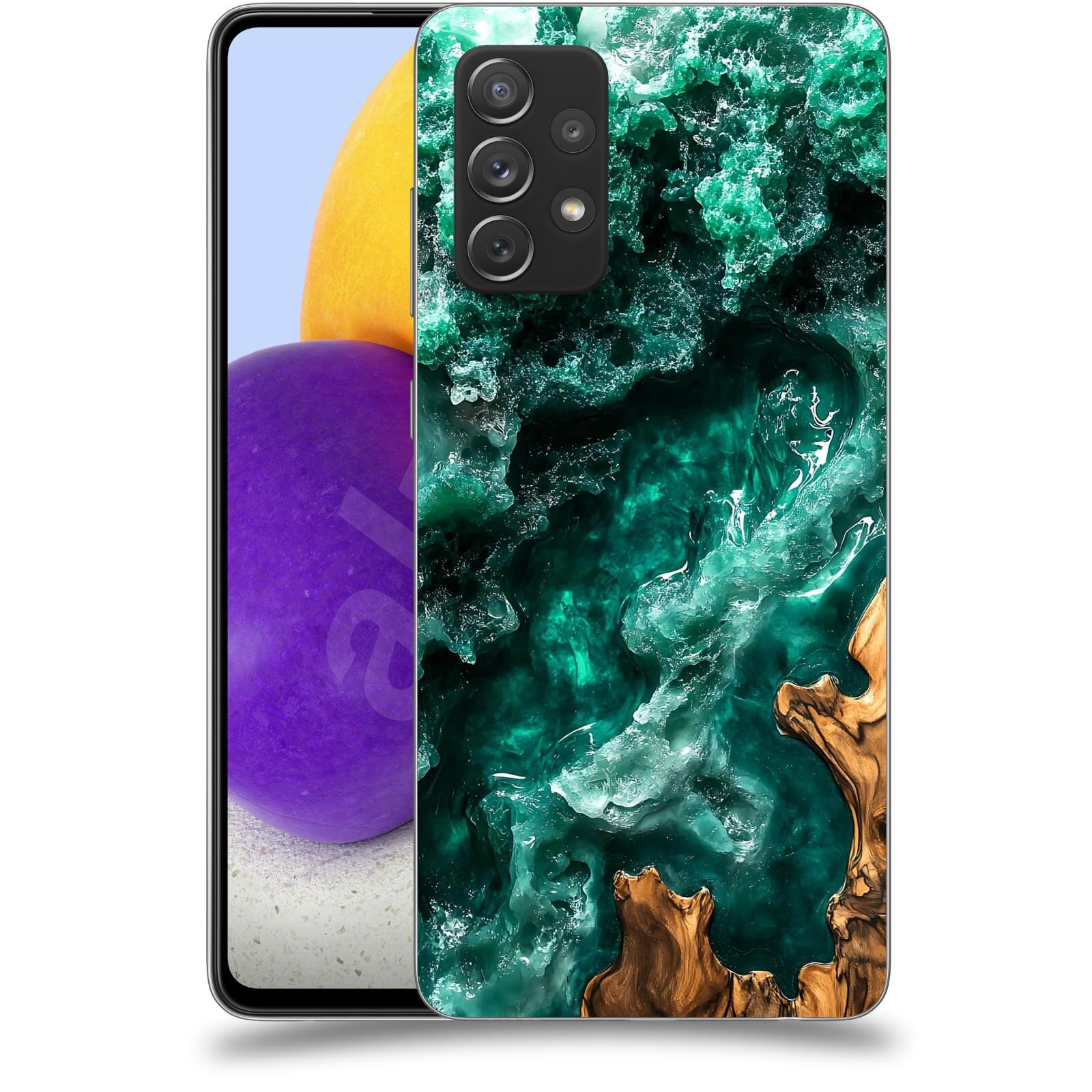 ACOVER Kryt na mobil Samsung Galaxy A72 A725F - Forest Wood I
