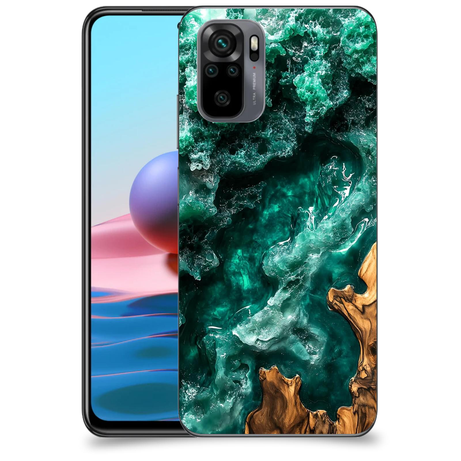ACOVER Kryt na mobil Xiaomi Redmi Note 10 - Forest Wood I