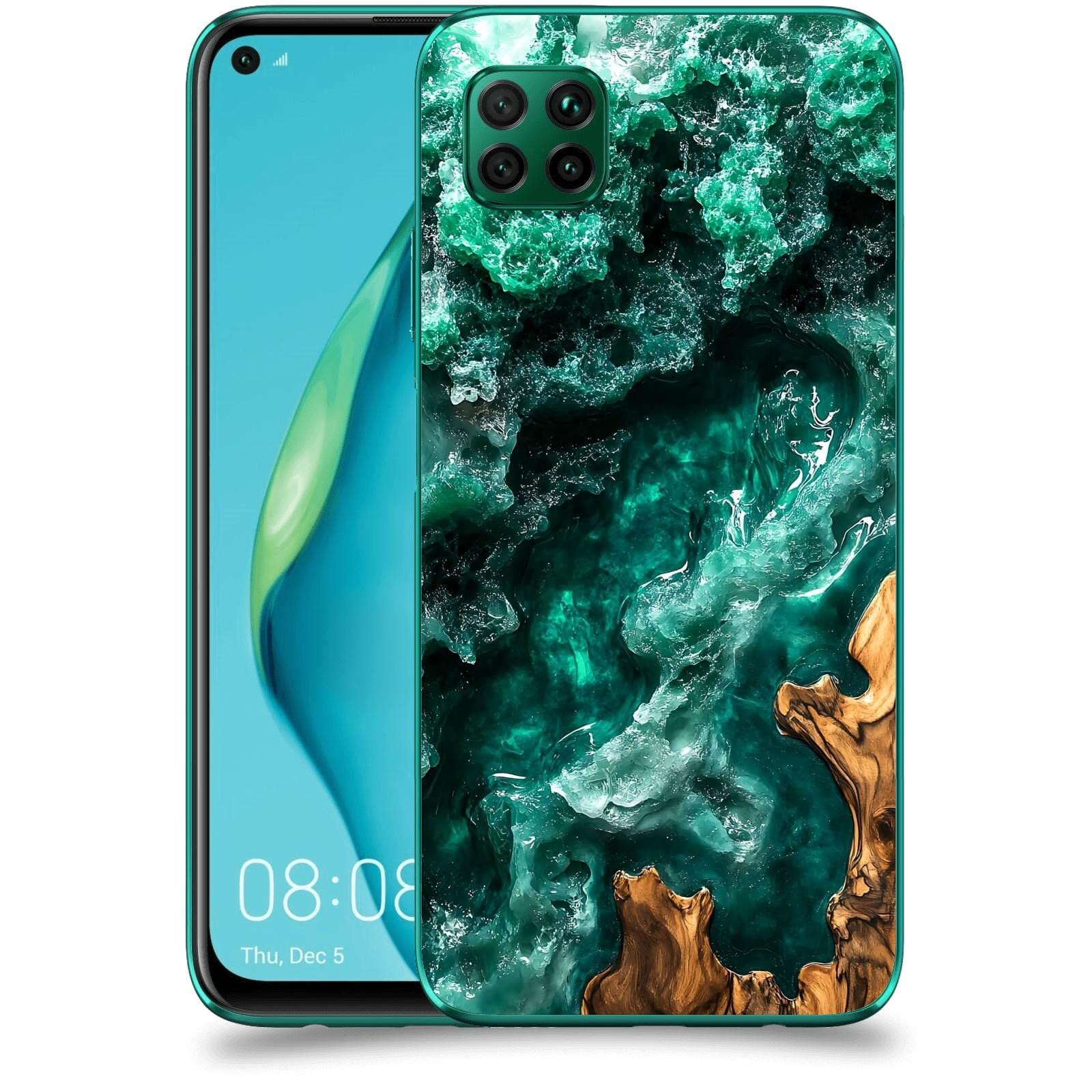 ACOVER Kryt na mobil Huawei P40 Lite - Forest Wood I