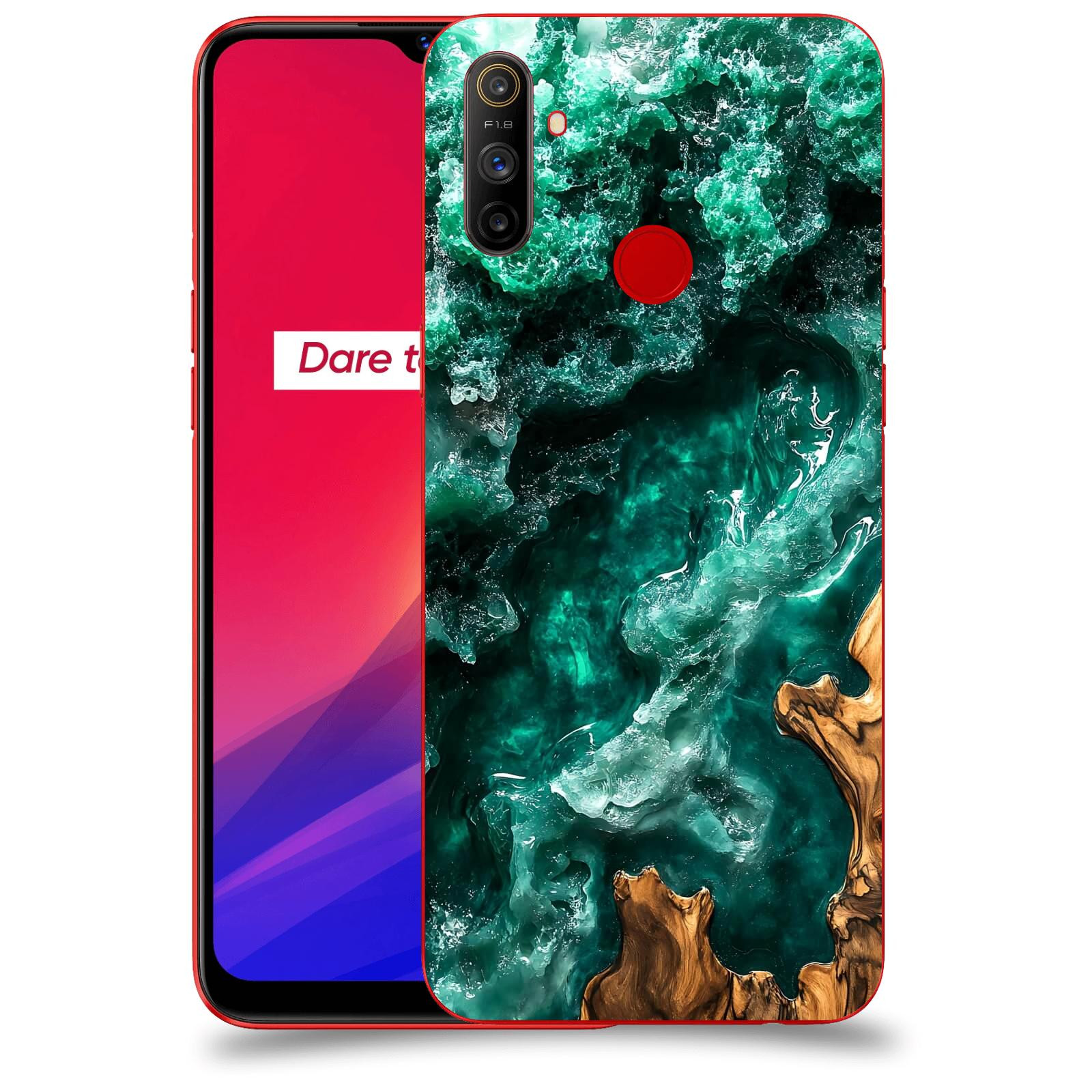 ACOVER Kryt na mobil Realme C3 - Forest Wood I