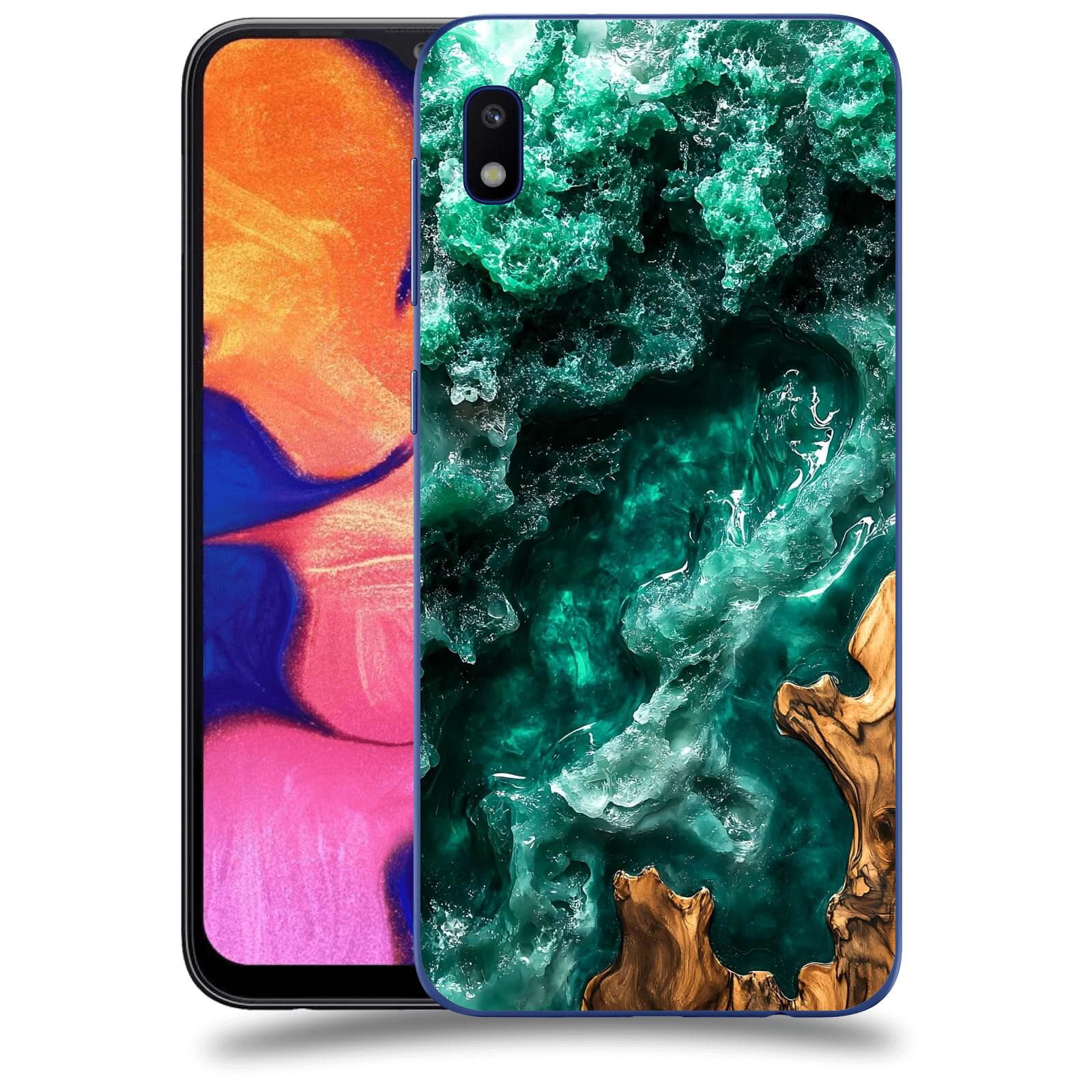 ACOVER Kryt na mobil Samsung Galaxy A10 A105F - Forest Wood I