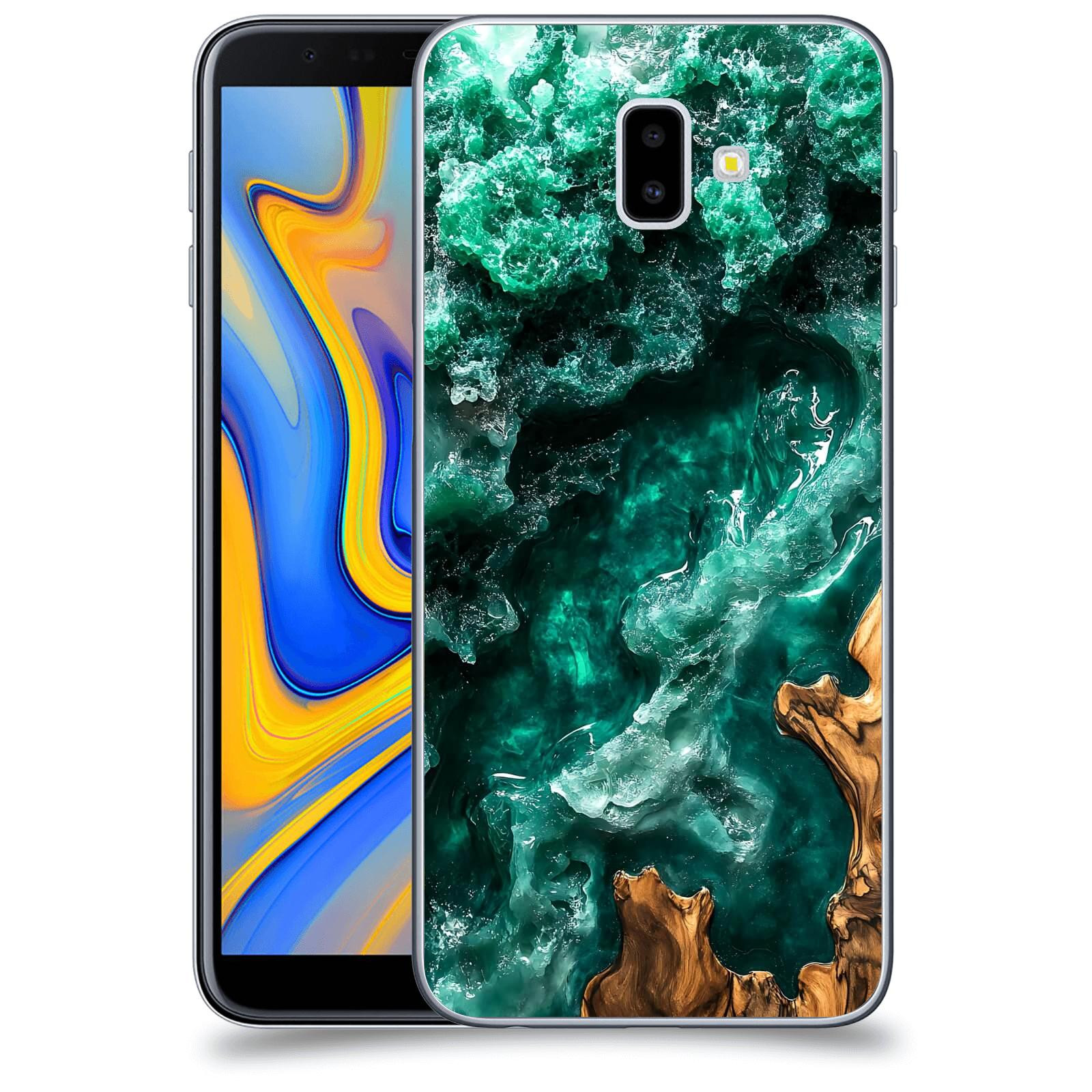 ACOVER Kryt na mobil Samsung Galaxy J6+ J610F - Forest Wood I