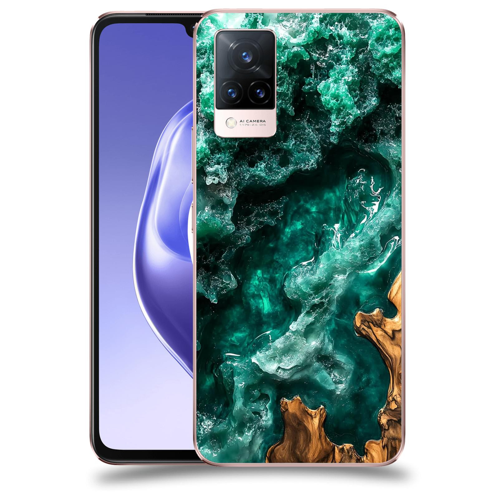 ACOVER Kryt na mobil Vivo V21 5G - Forest Wood I