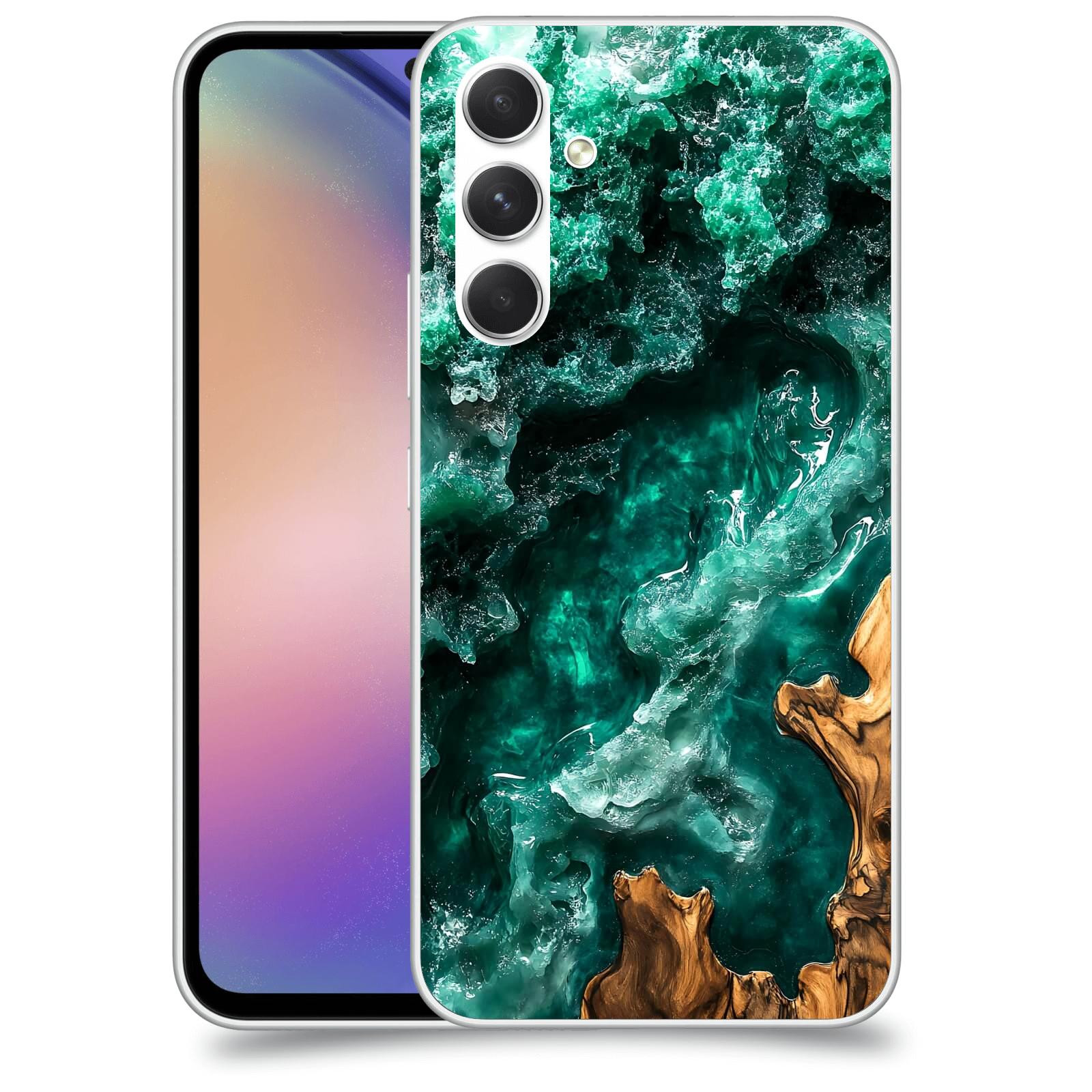 ACOVER Kryt na mobil Samsung Galaxy M54 5G - Forest Wood I