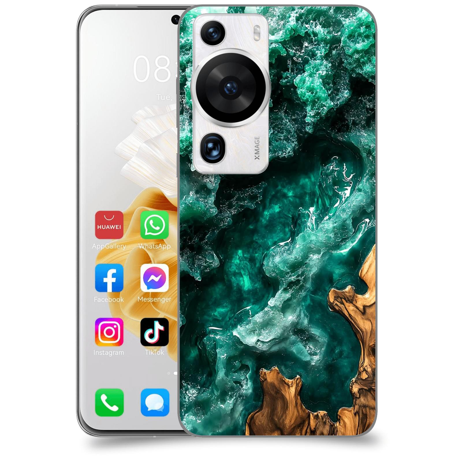 ACOVER Kryt na mobil Huawei P60 Pro - Forest Wood I