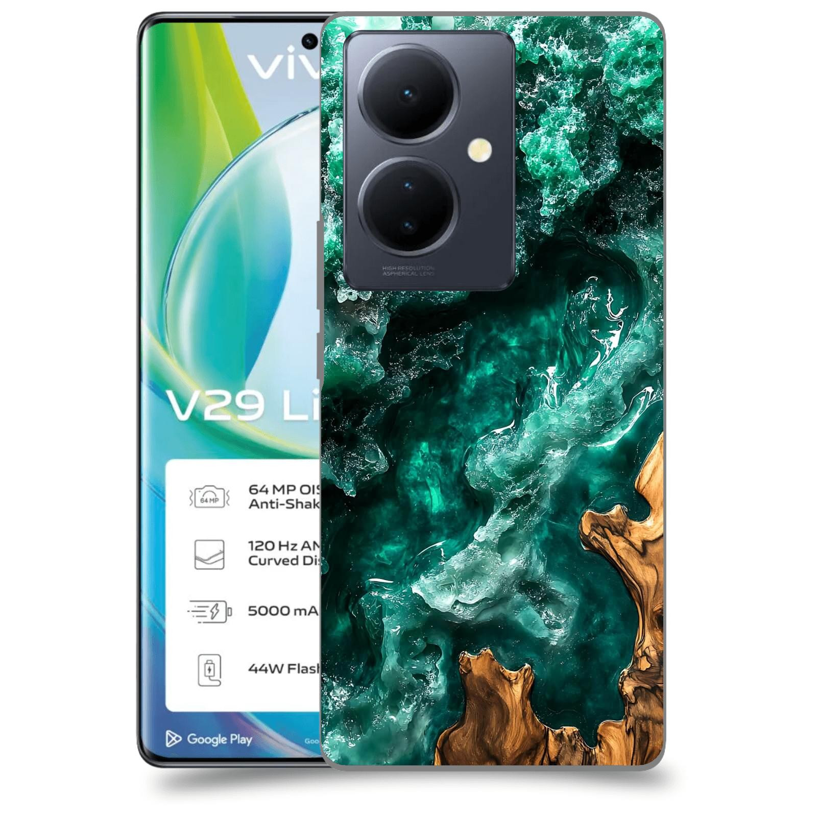 ACOVER Kryt na mobil VIVO V29 Lite 5G - Forest Wood I