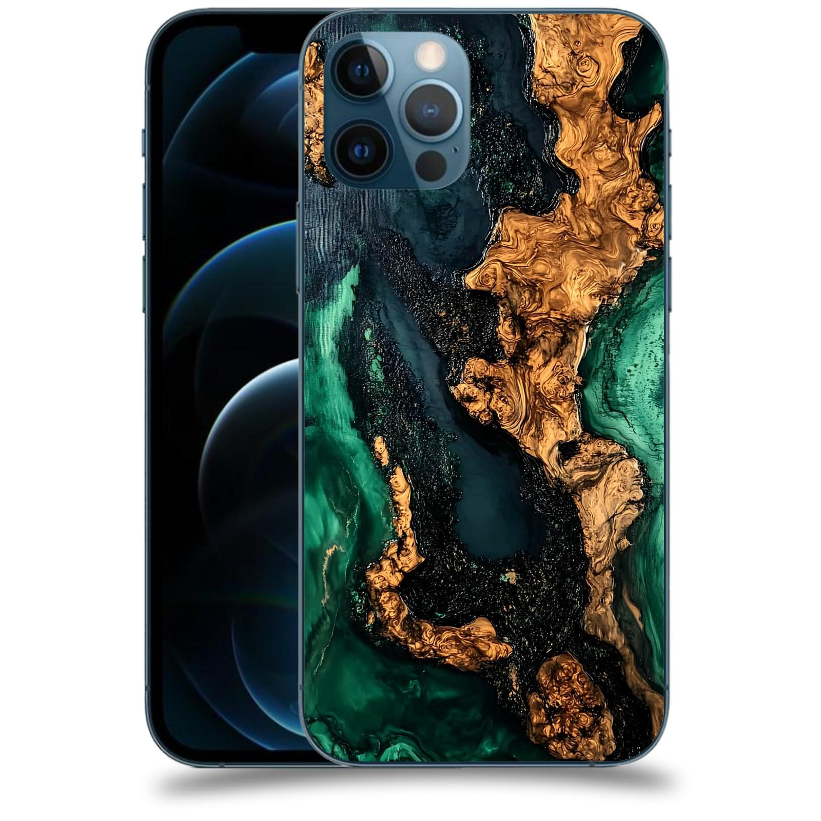 ACOVER Kryt na mobil Apple iPhone 12 Pro - Forest Wood II