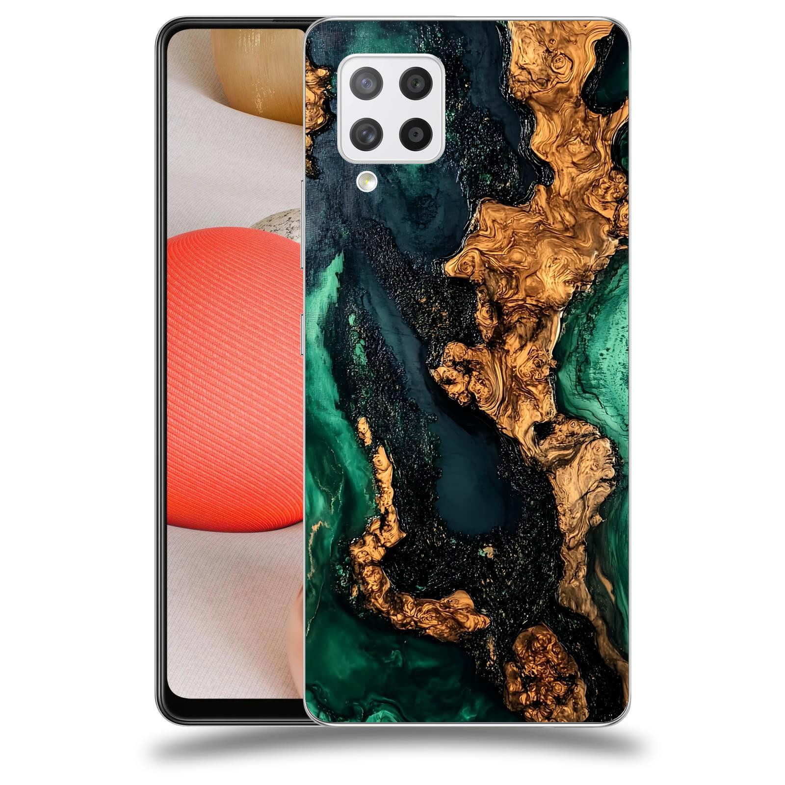 ACOVER Kryt na mobil Samsung Galaxy A42 A426B - Forest Wood II
