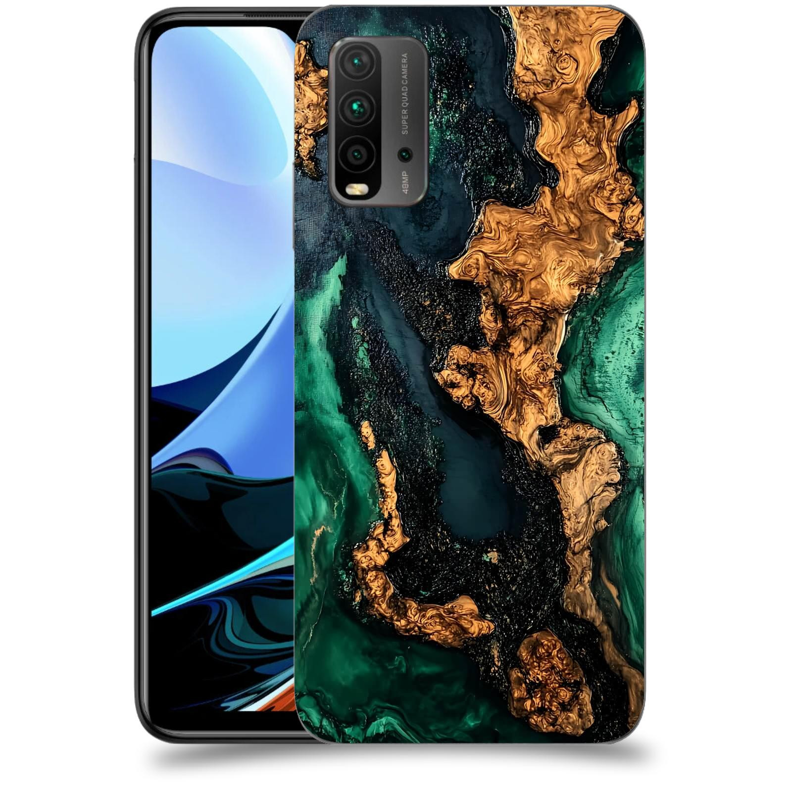 ACOVER Kryt na mobil Xiaomi Redmi 9T - Forest Wood II