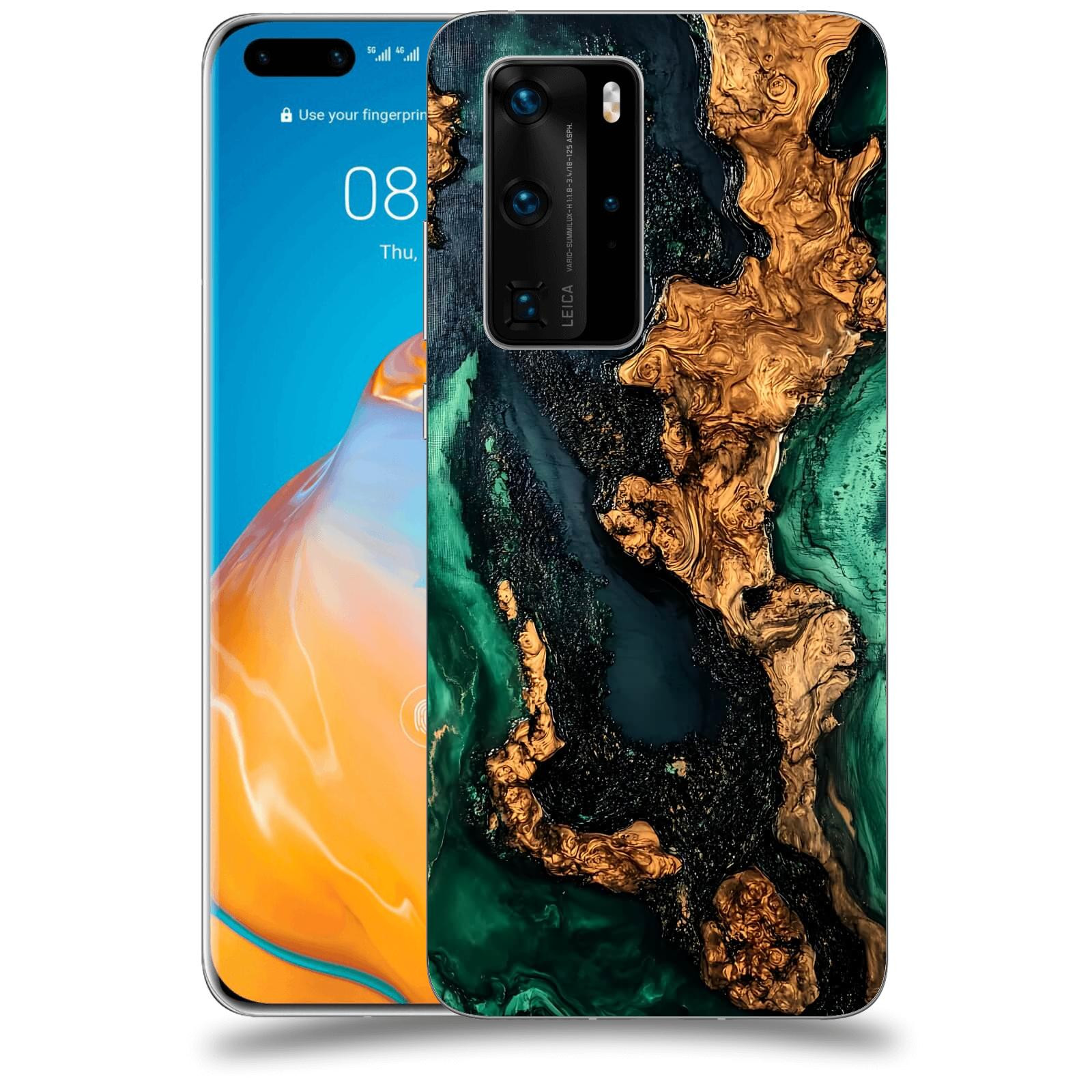ACOVER Kryt na mobil Huawei P40 - Forest Wood II