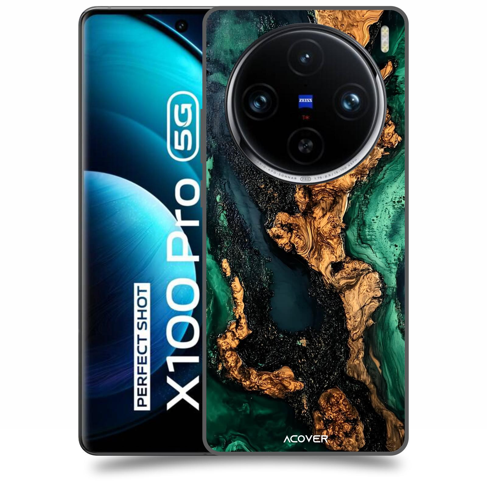 ACOVER Kryt na mobil Vivo X100 Pro - Forest Wood II