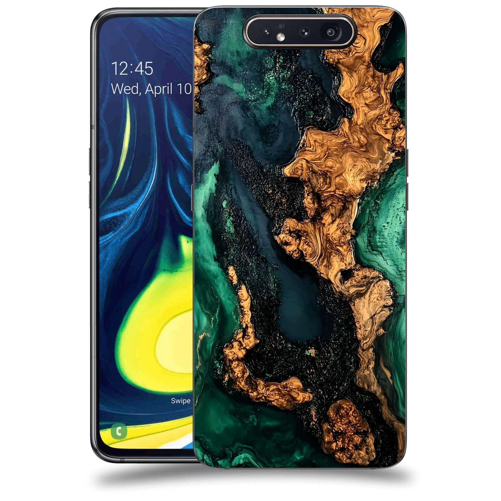 ACOVER Kryt na mobil Samsung Galaxy A80 A805F - Forest Wood II