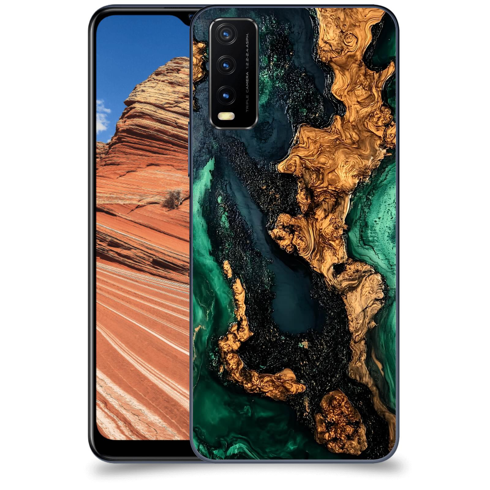 ACOVER Kryt na mobil Vivo Y20s - Forest Wood II