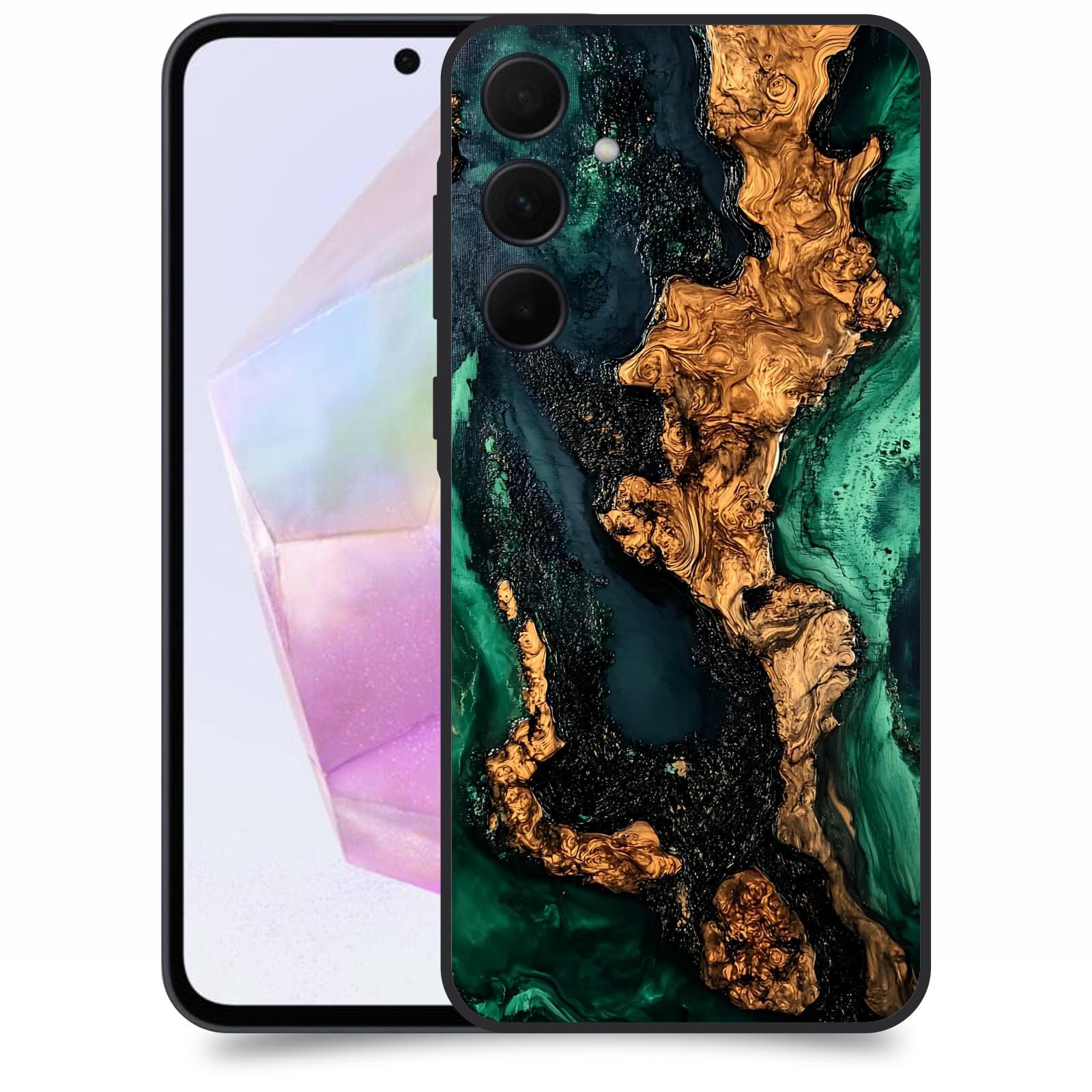 ACOVER Kryt na mobil Samsung Galaxy A35 5G - Forest Wood II