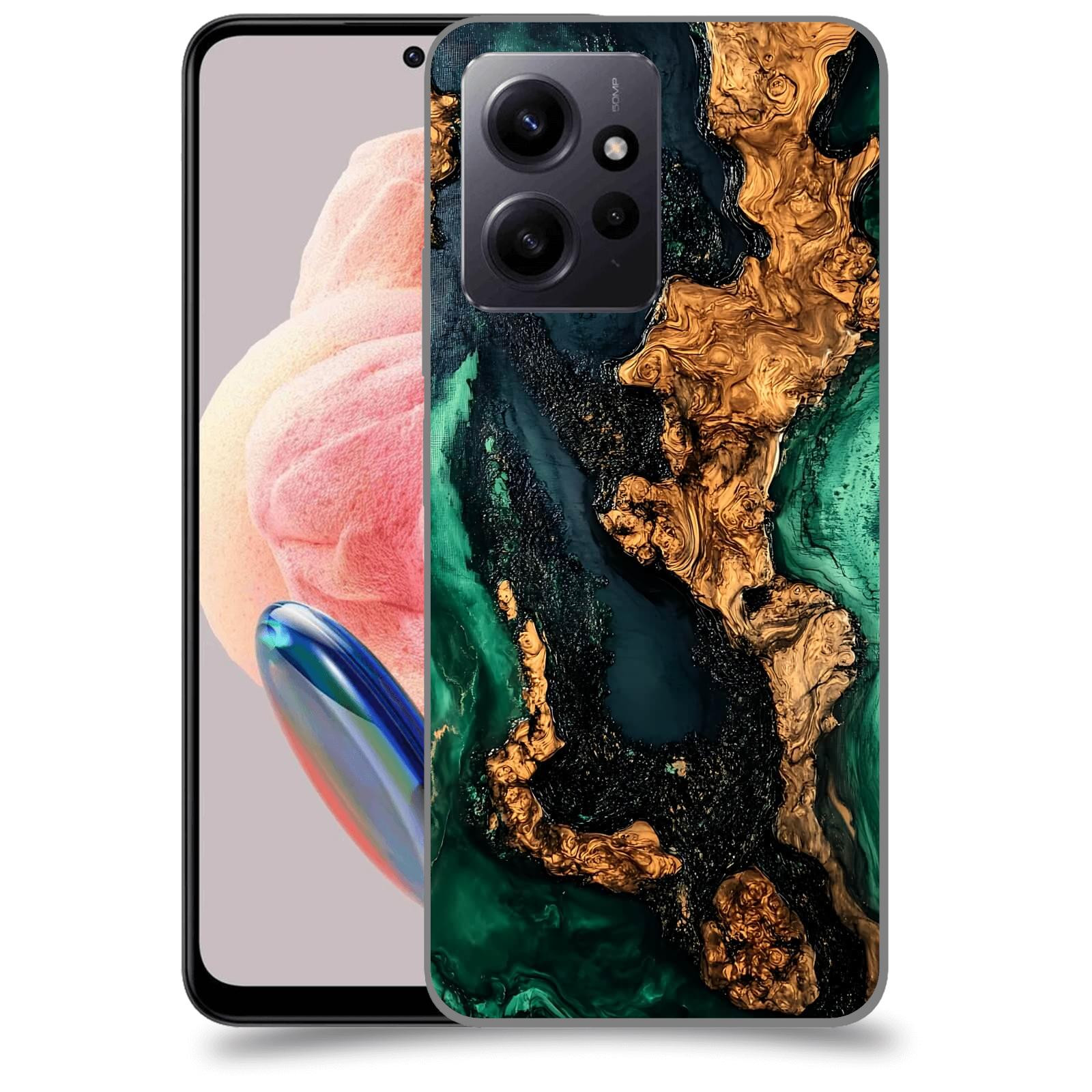 ACOVER Kryt na mobil Xiaomi Redmi Note 12 4G - Forest Wood II