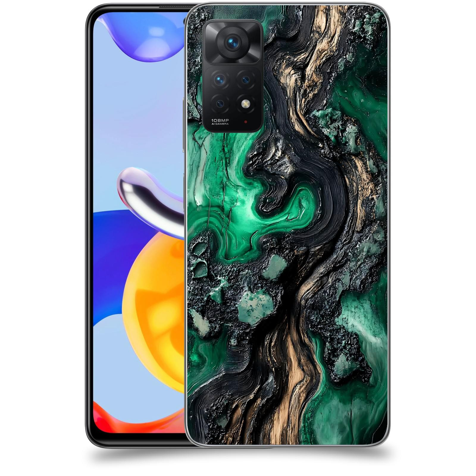 ACOVER Kryt na mobil Xiaomi Redmi Note 11 Pro - Forest Wood III