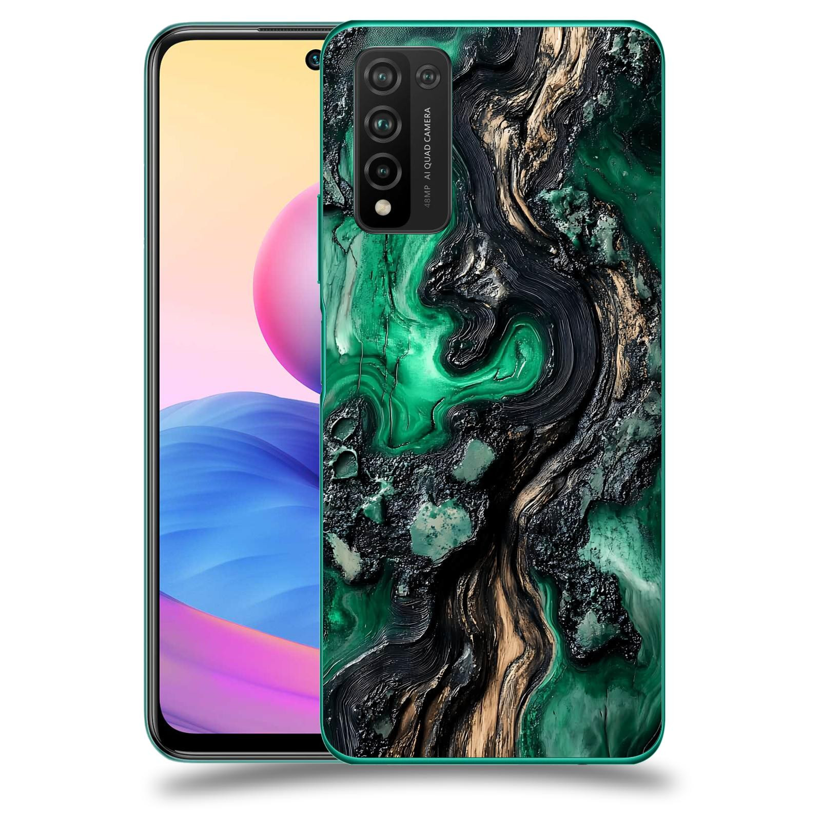 ACOVER Kryt na mobil Honor 10X Lite - Forest Wood III