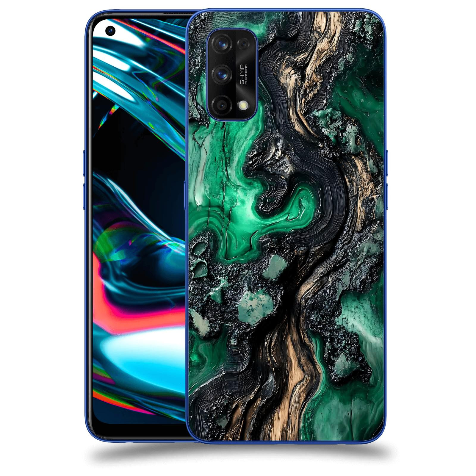 ACOVER Kryt na mobil Realme 7 Pro - Forest Wood III