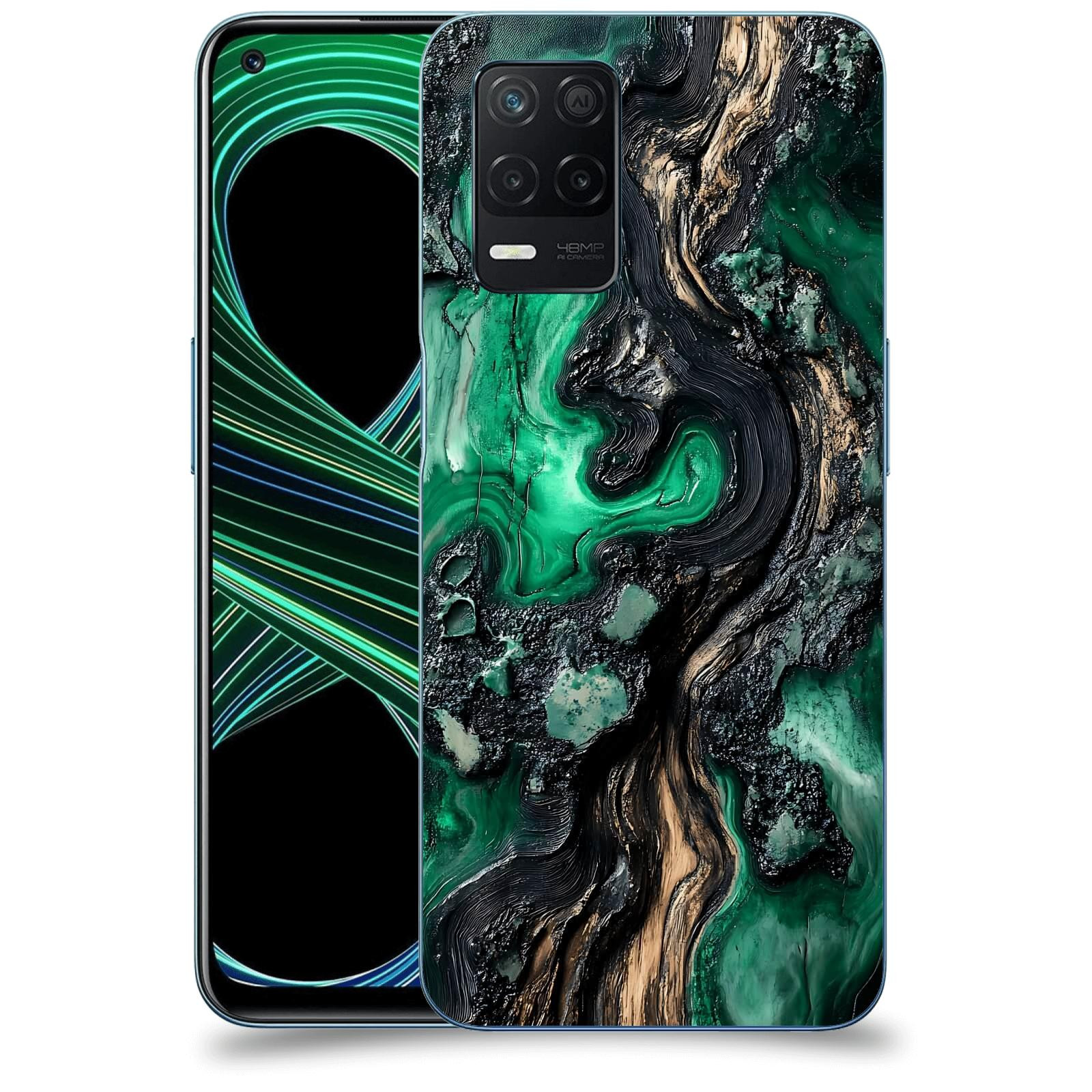 ACOVER Kryt na mobil Realme 8 5G - Forest Wood III