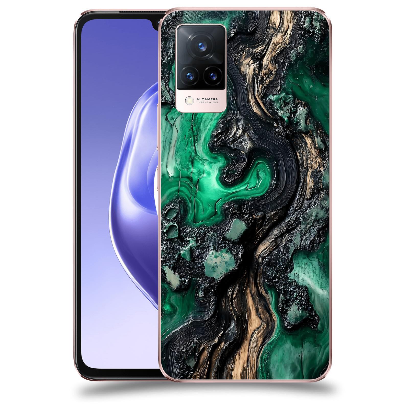 ACOVER Kryt na mobil Vivo V21 5G - Forest Wood III
