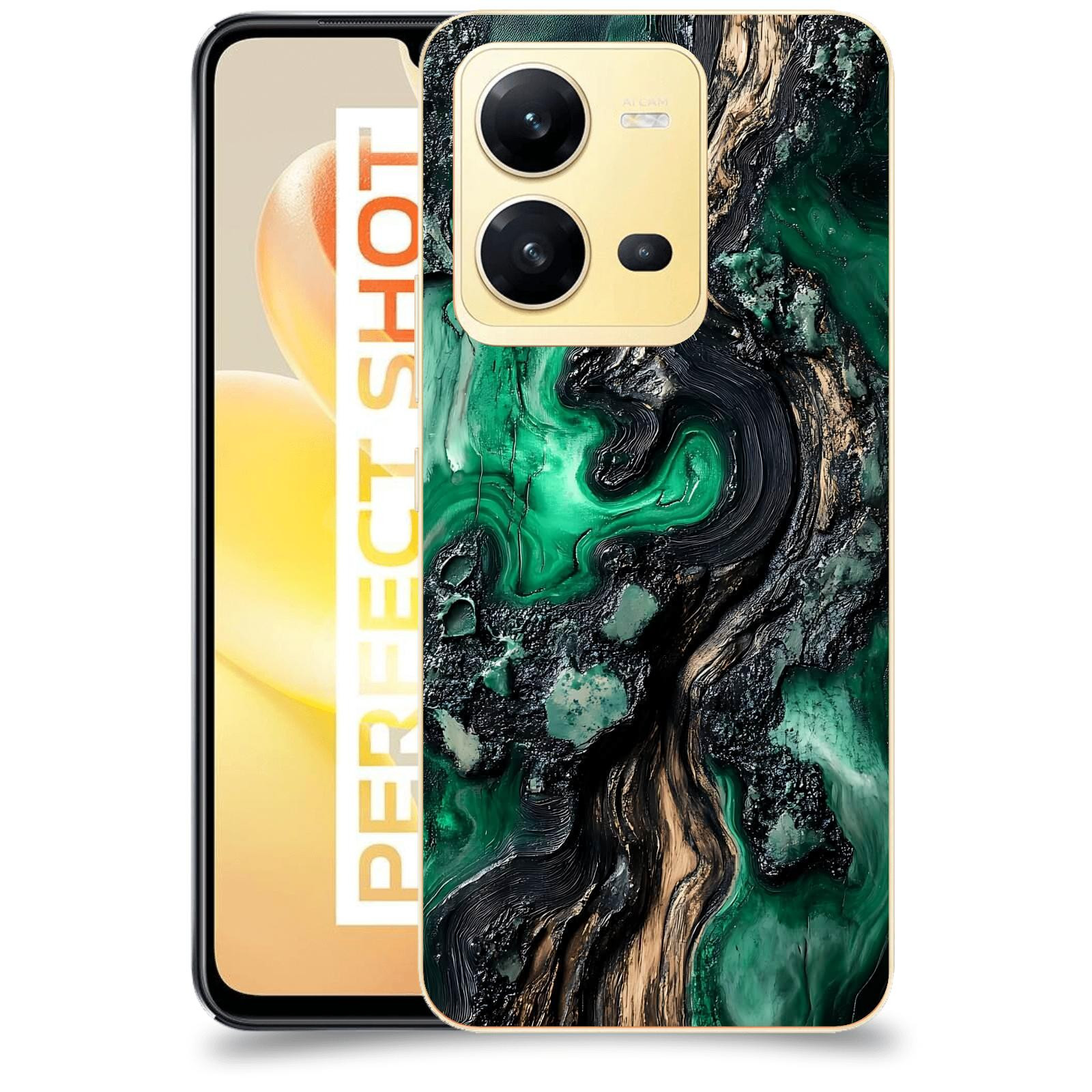ACOVER Kryt na mobil Vivo X80 Lite - Forest Wood III