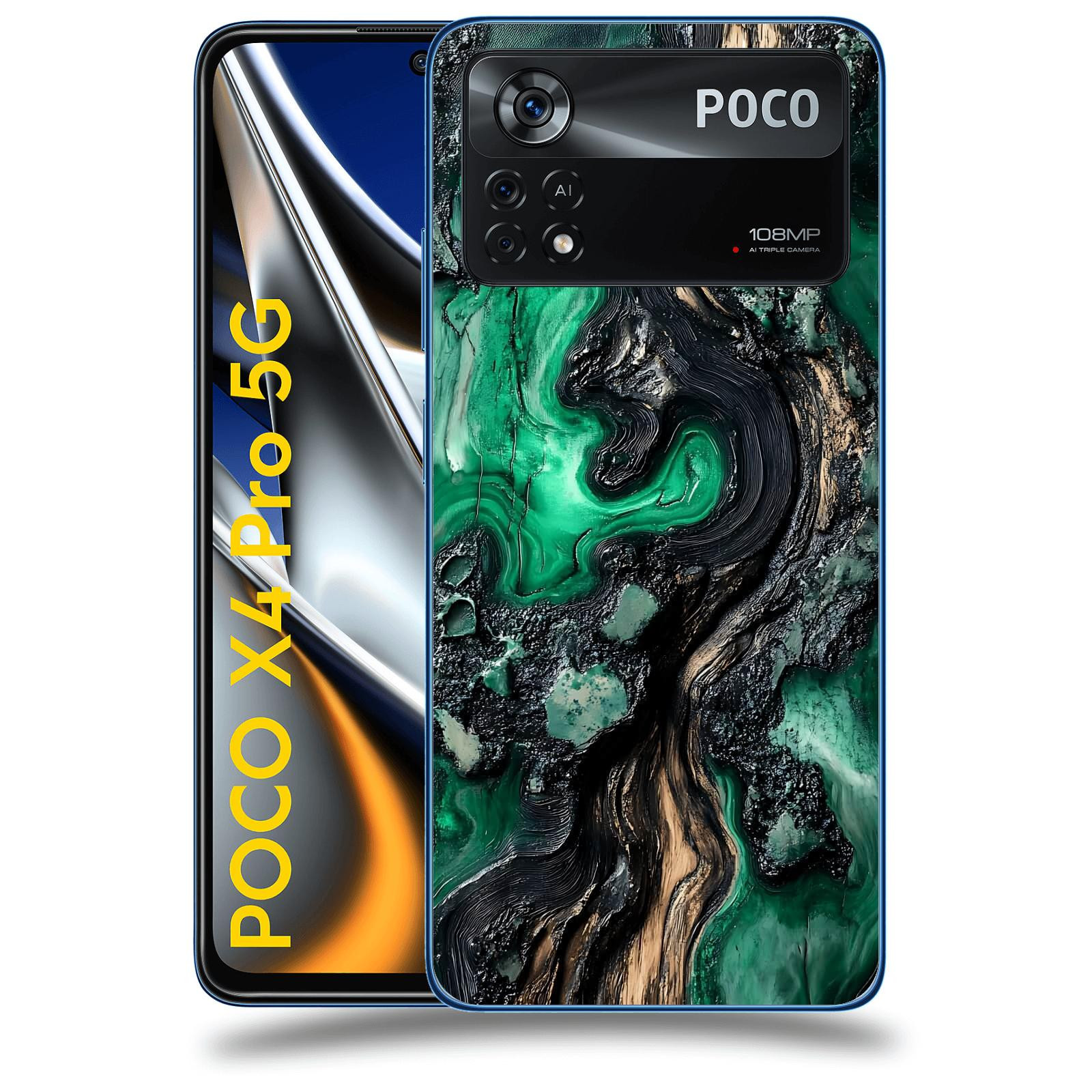ACOVER Kryt na mobil Xiaomi Poco X4 Pro 5G - Forest Wood III