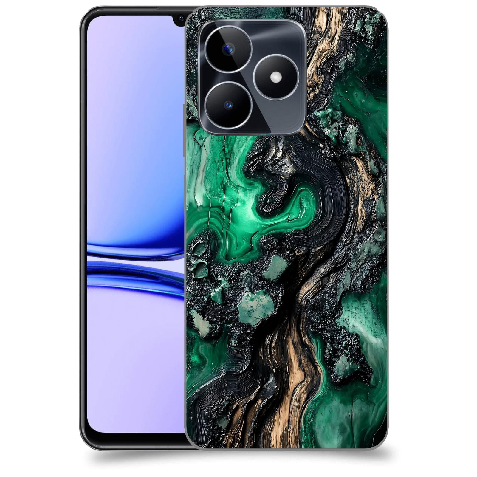 ACOVER Kryt na mobil Realme C53 - Forest Wood III