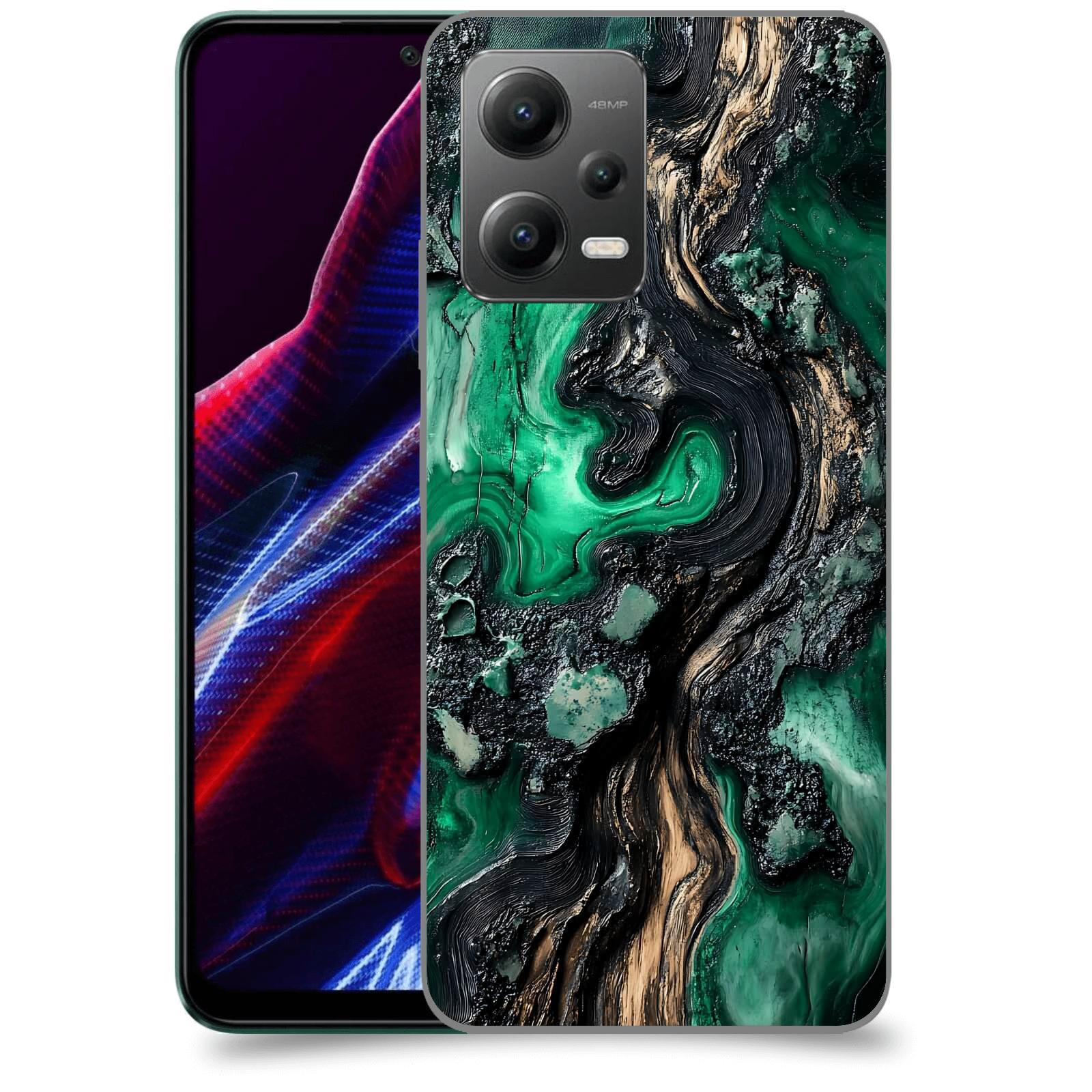 ACOVER Kryt na mobil Xiaomi Poco X5 - Forest Wood III