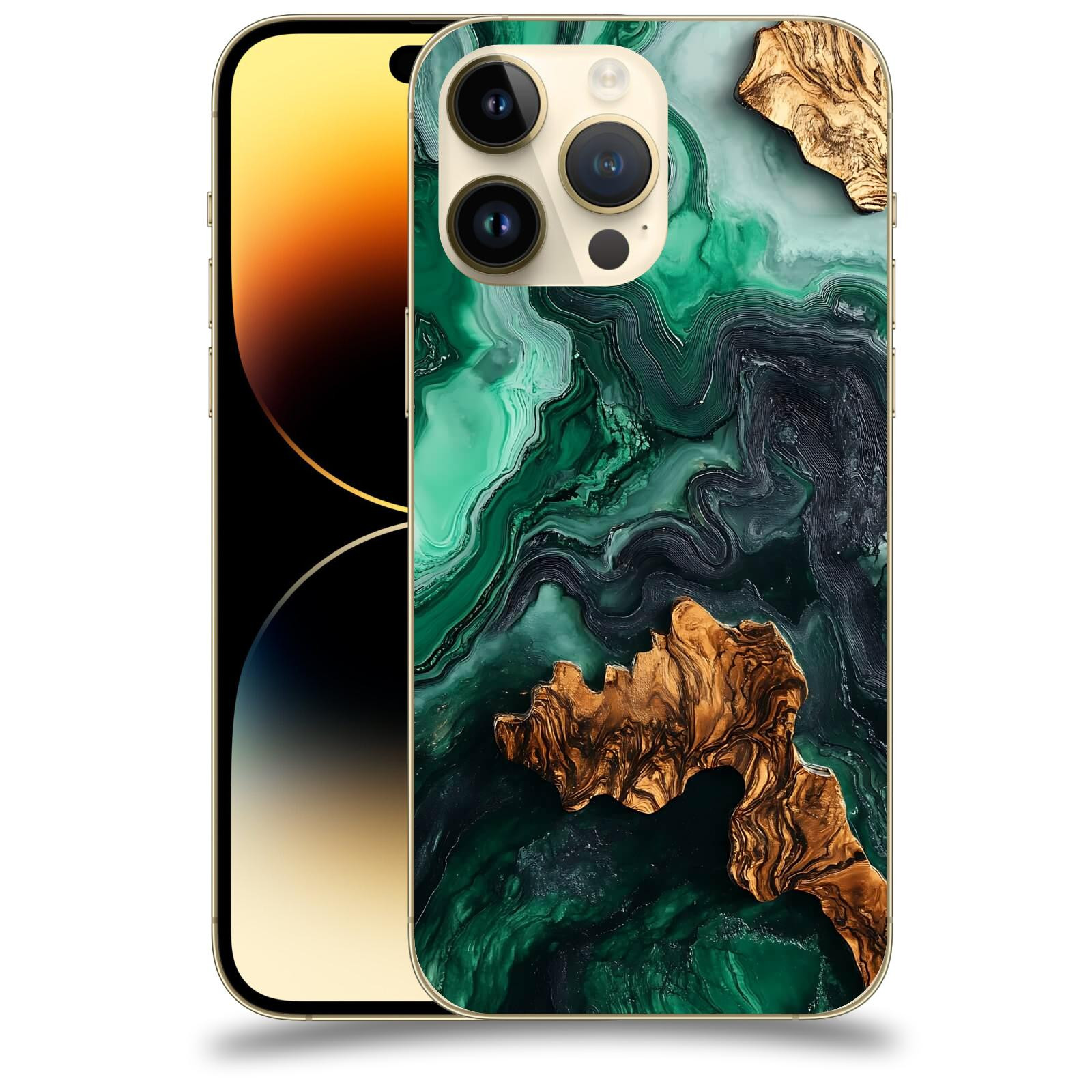 ACOVER Kryt na mobil Apple iPhone 14 Pro Max - Forest Wood IV