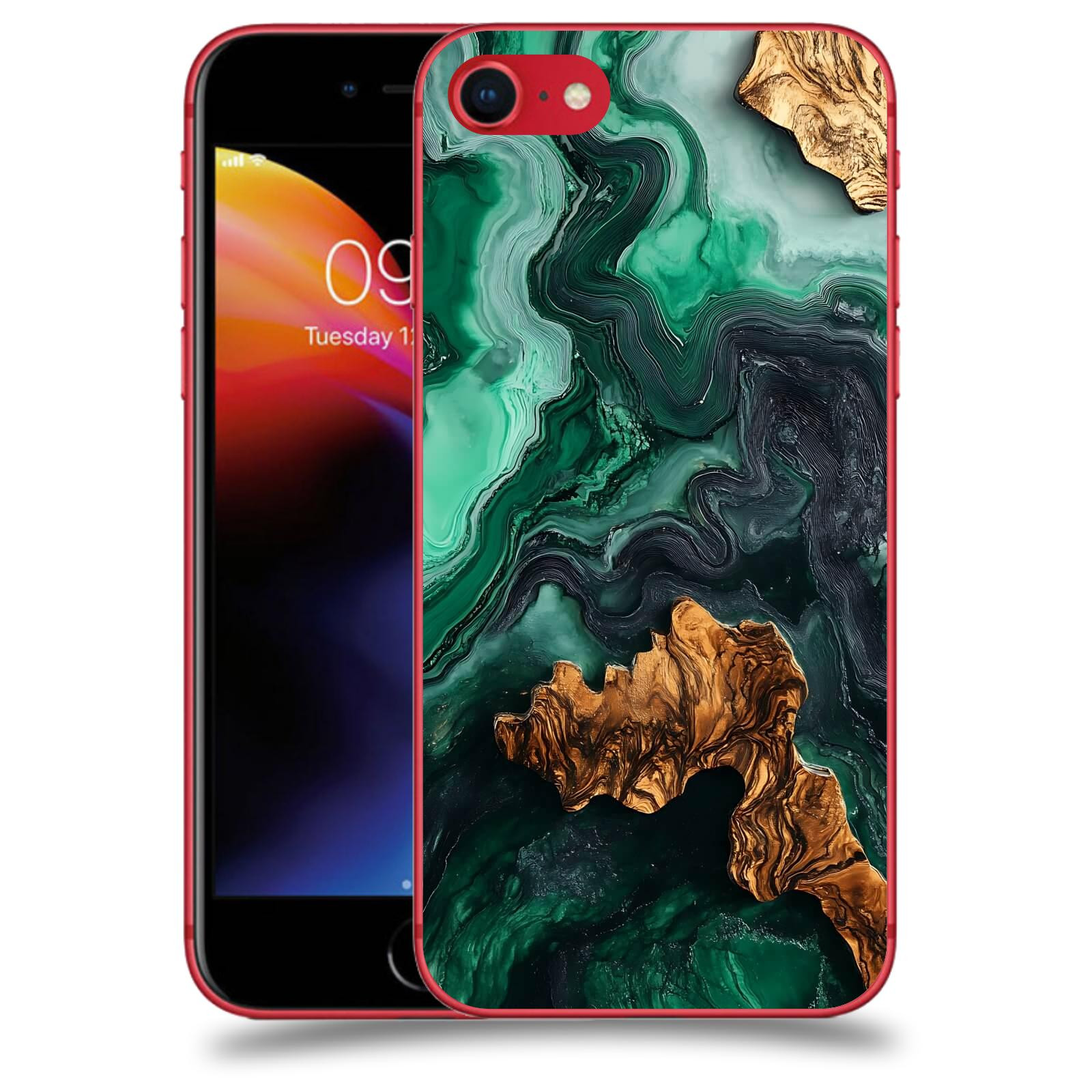 ACOVER Kryt na mobil Apple iPhone 8 - Forest Wood IV