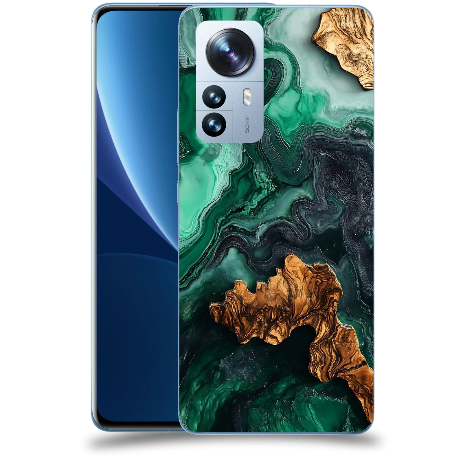 ACOVER Kryt na mobil Xiaomi 12 Pro - Forest Wood IV