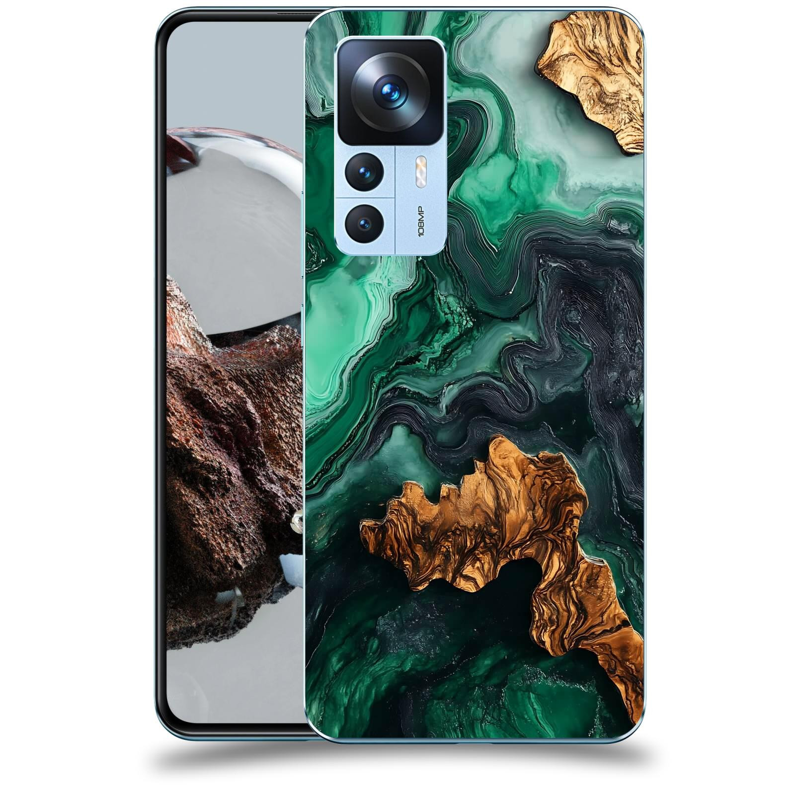 ACOVER Kryt na mobil Xiaomi 12T - Forest Wood IV