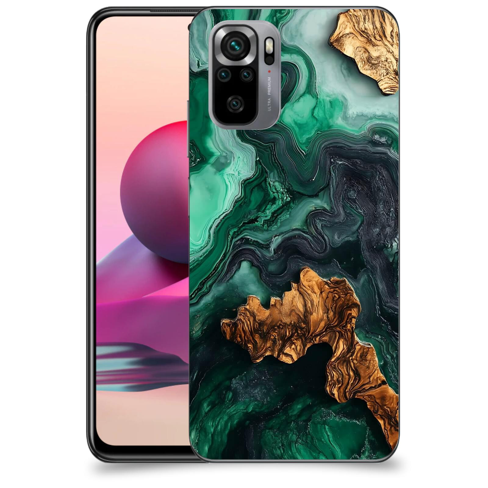 ACOVER Kryt na mobil Xiaomi Redmi Note 10S - Forest Wood IV