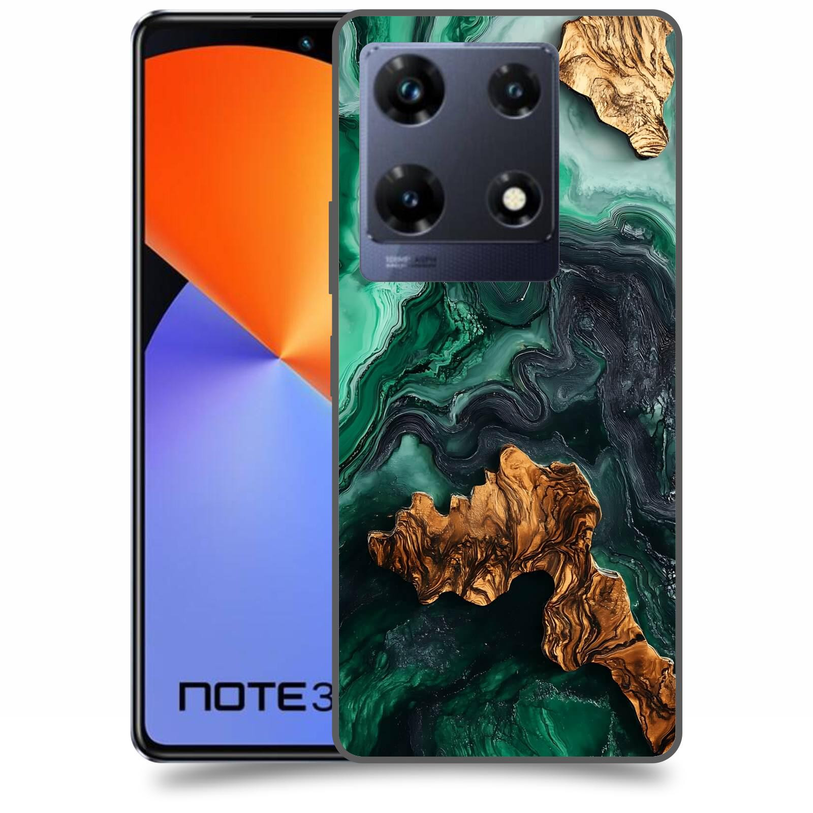 ACOVER Kryt na mobil Infinix Note 30 PRO - Forest Wood IV
