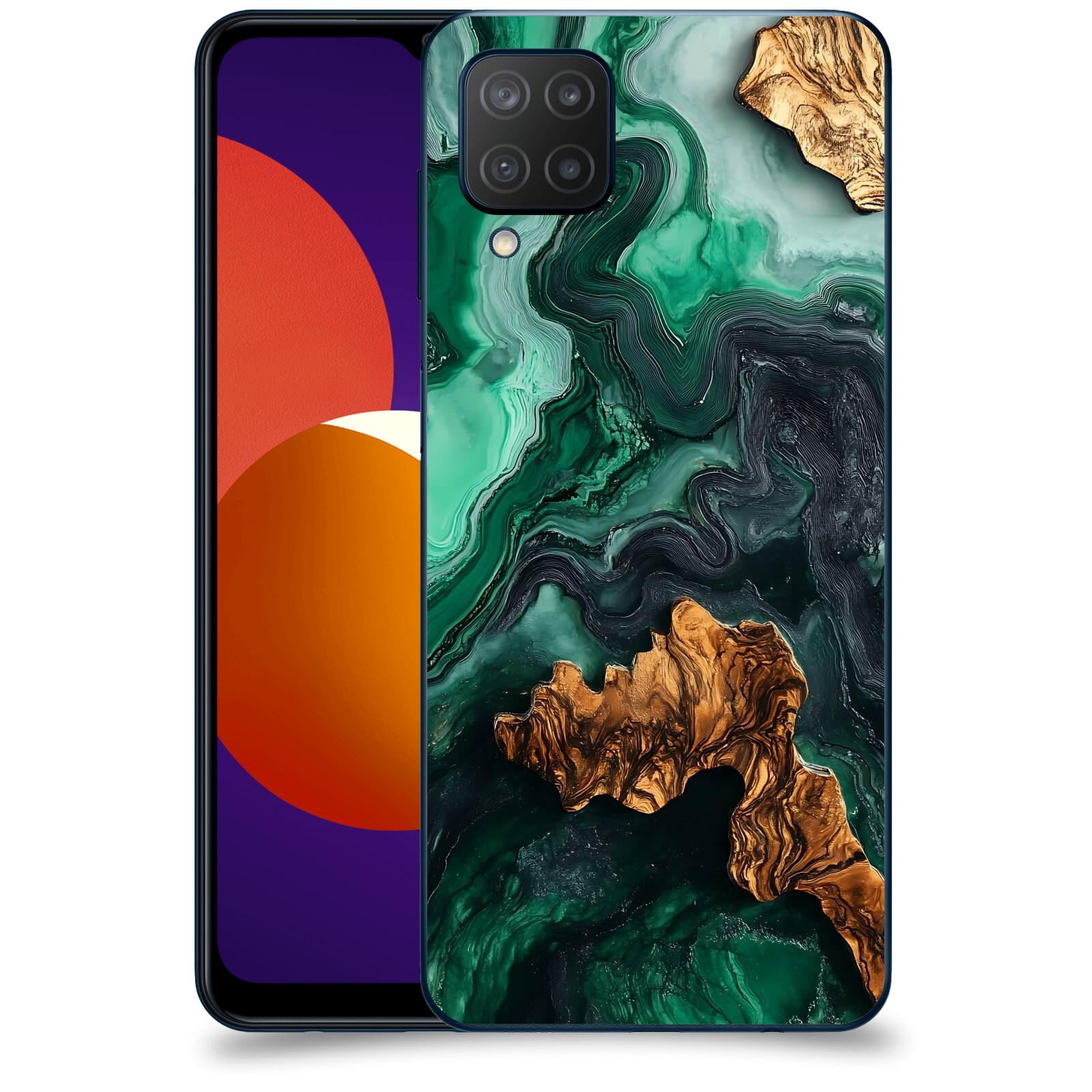 ACOVER Kryt na mobil Samsung Galaxy M12 M127F - Forest Wood IV