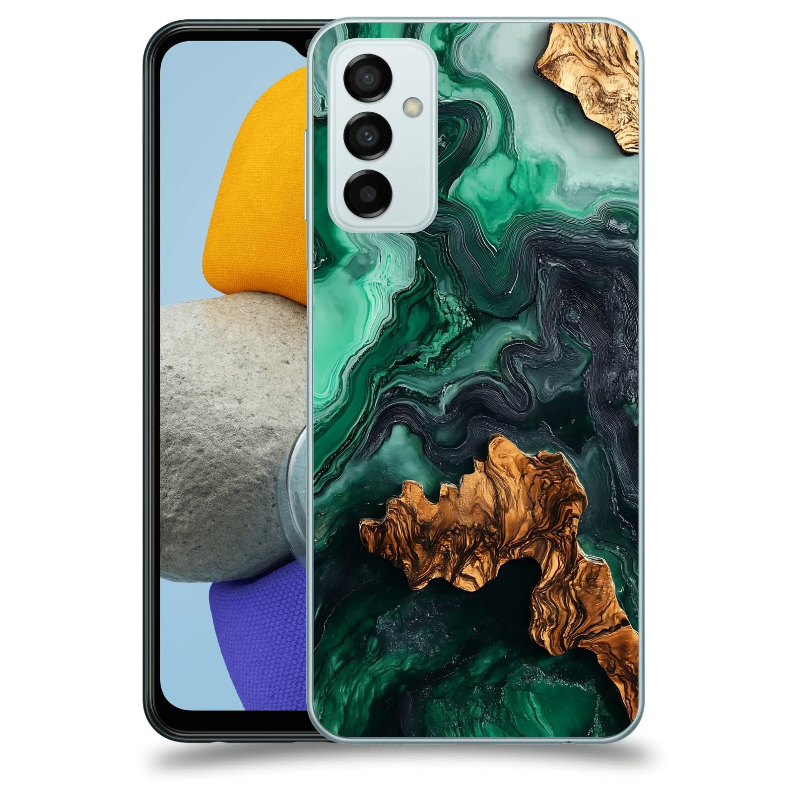 ACOVER Kryt na mobil Samsung Galaxy M23 5G - Forest Wood IV