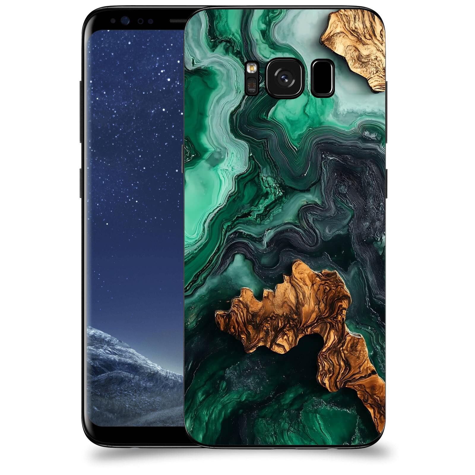 ACOVER Kryt na mobil Samsung Galaxy S8 G950F - Forest Wood IV