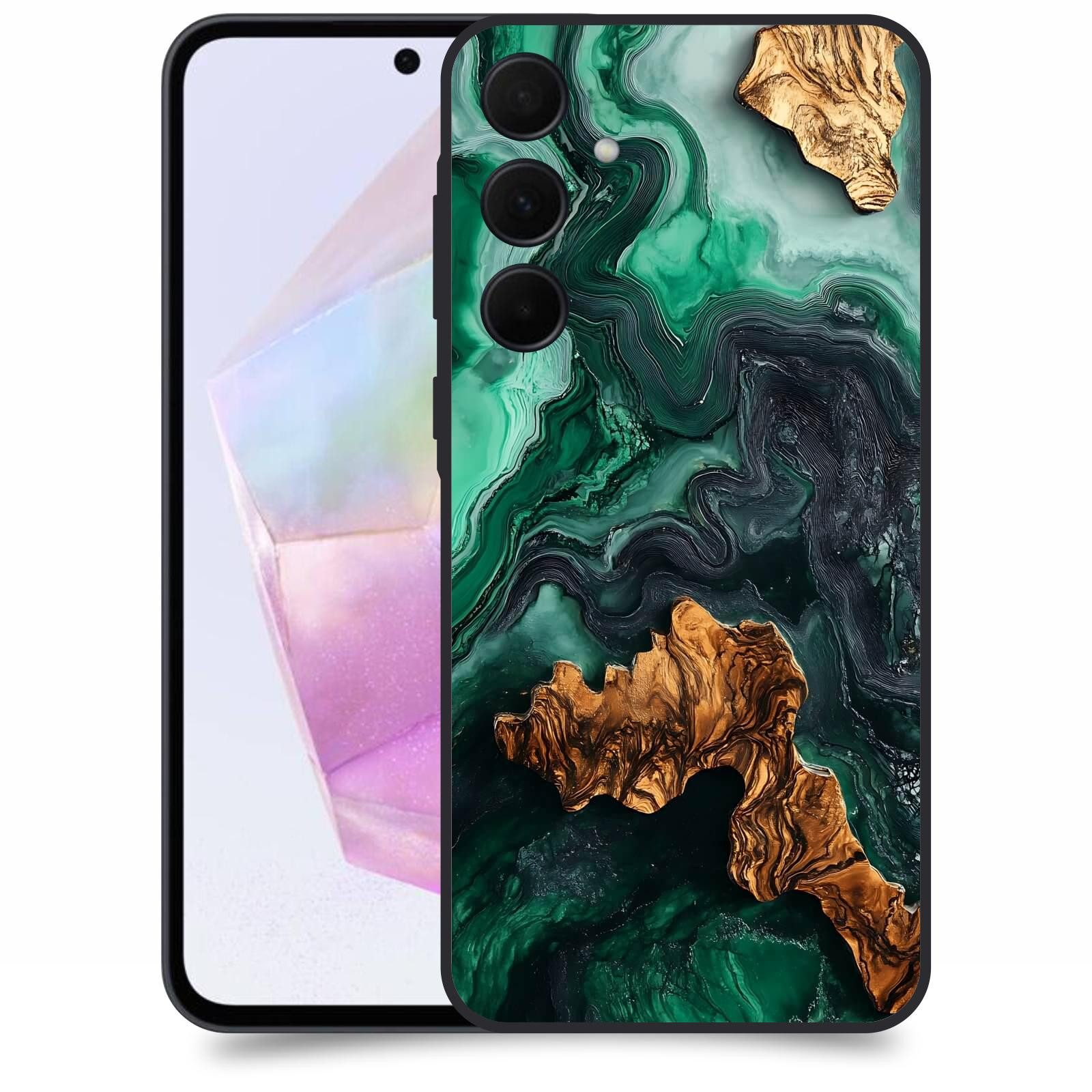 ACOVER Kryt na mobil Samsung Galaxy A35 5G - Forest Wood IV