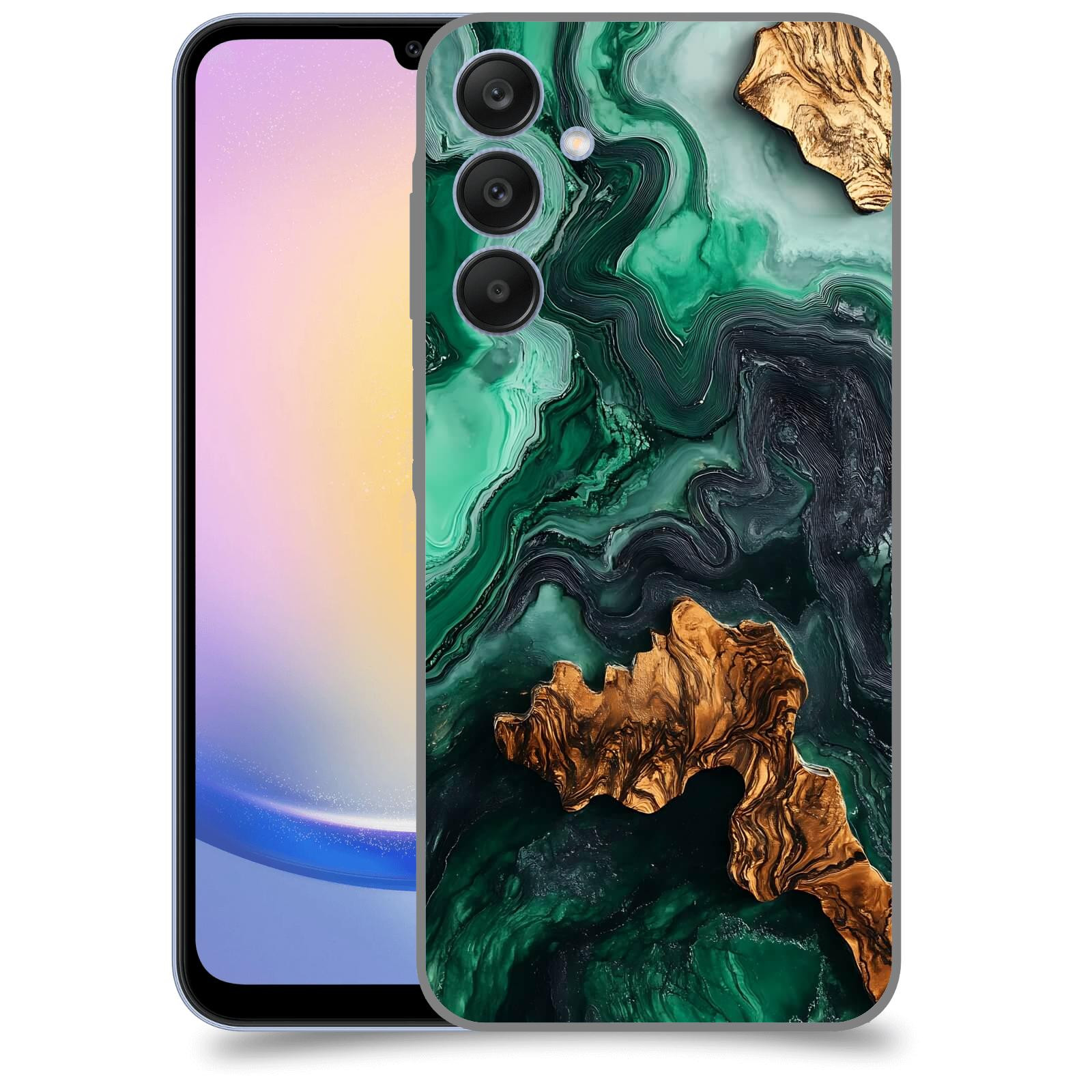 ACOVER Kryt na mobil Samsung Galaxy A25 5G - Forest Wood IV