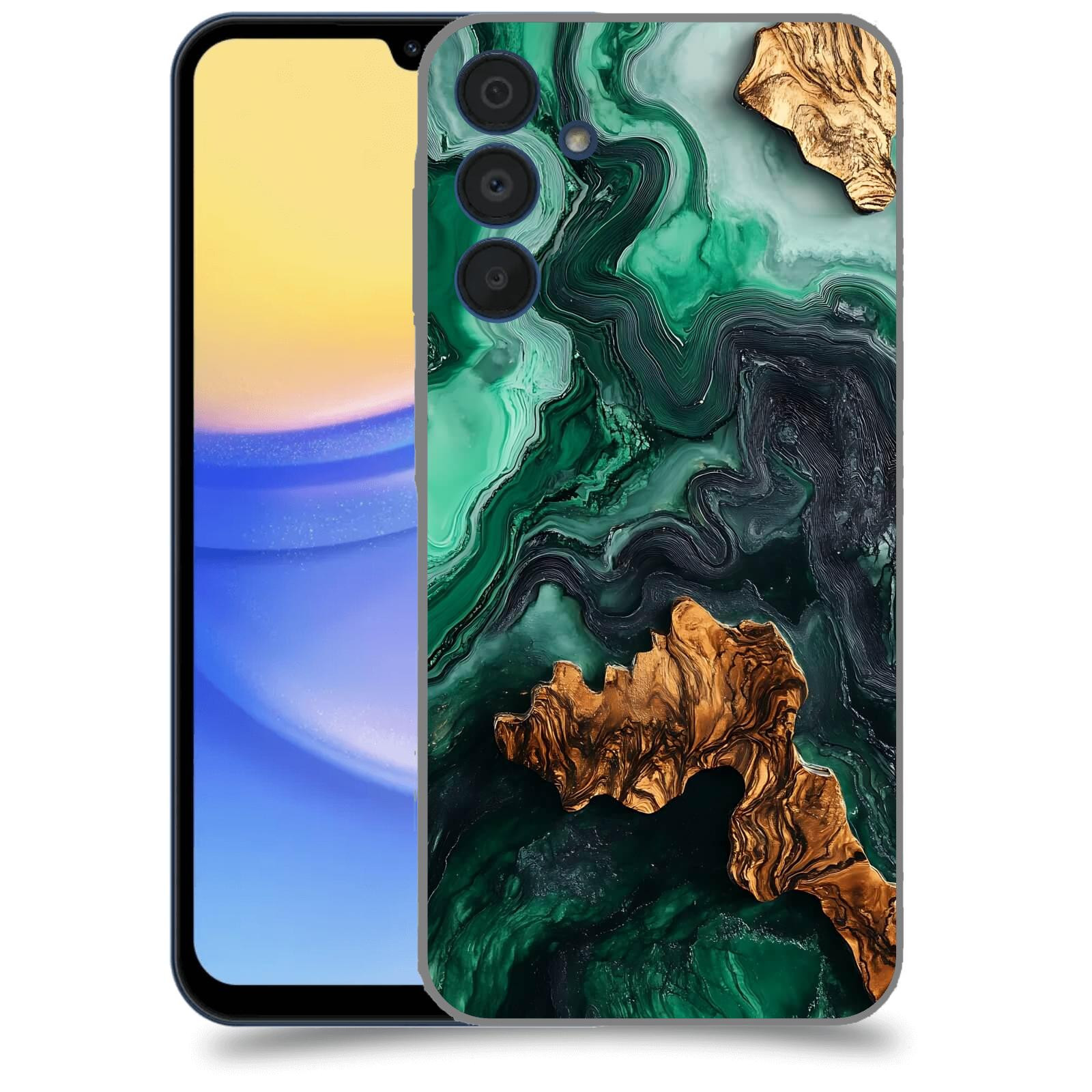 ACOVER Kryt na mobil Samsung Galaxy A15 5G - Forest Wood IV
