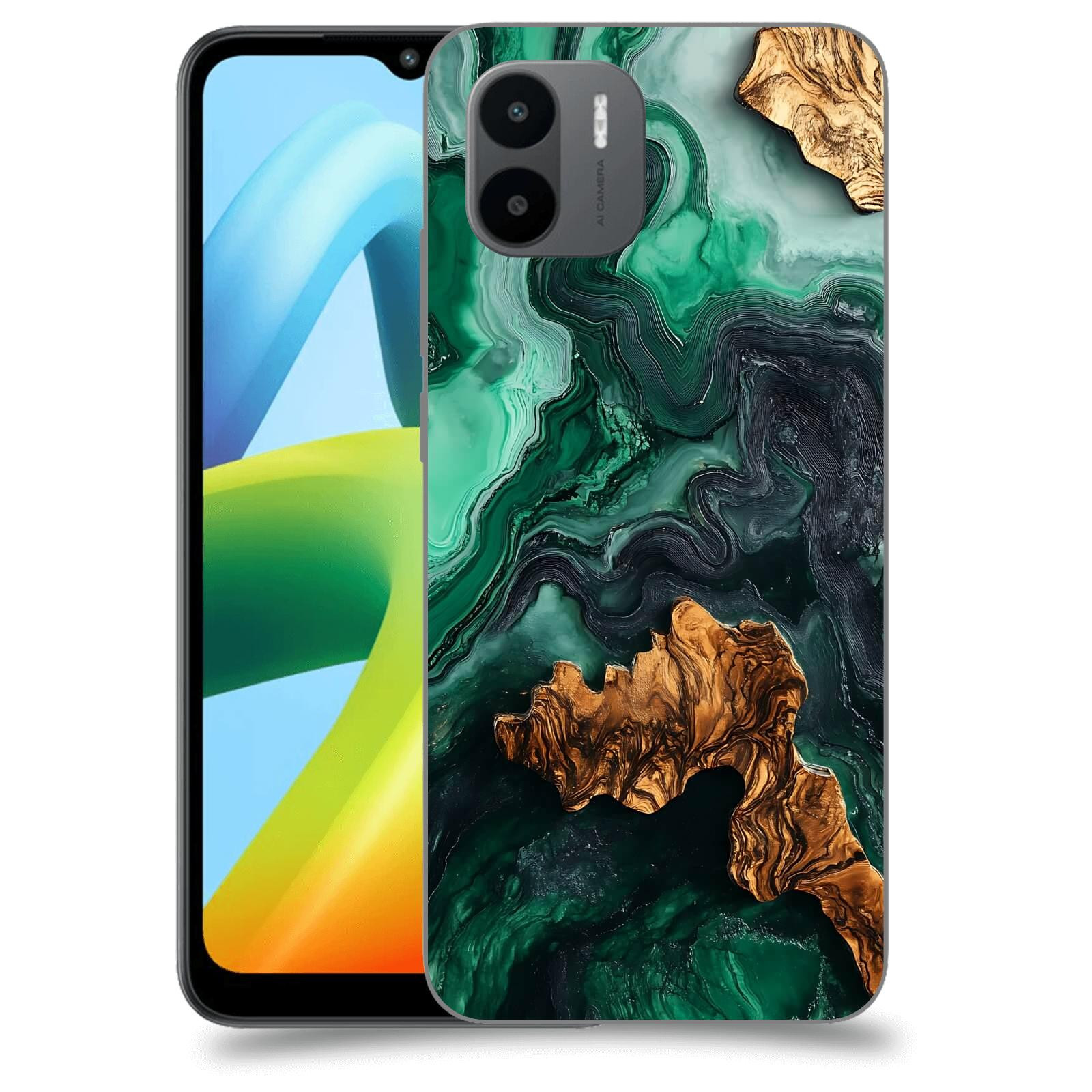 ACOVER Kryt na mobil Xiaomi Redmi A1+ - Forest Wood IV