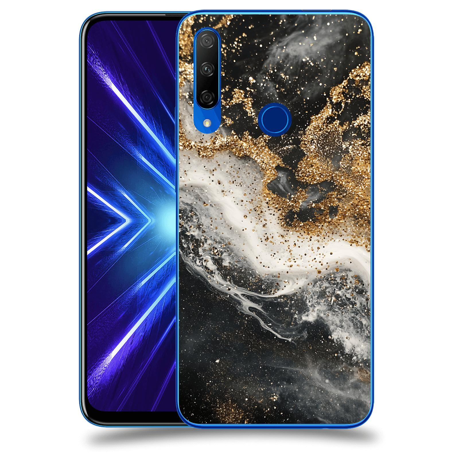 ACOVER Kryt na mobil Honor 9X - Liquid Gold I