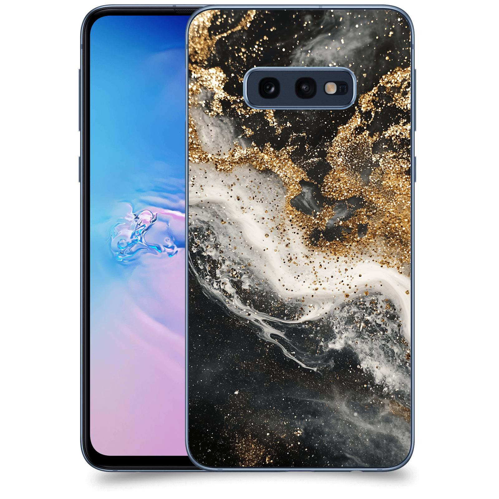 ACOVER Kryt na mobil Samsung Galaxy S10e G970 - Liquid Gold I