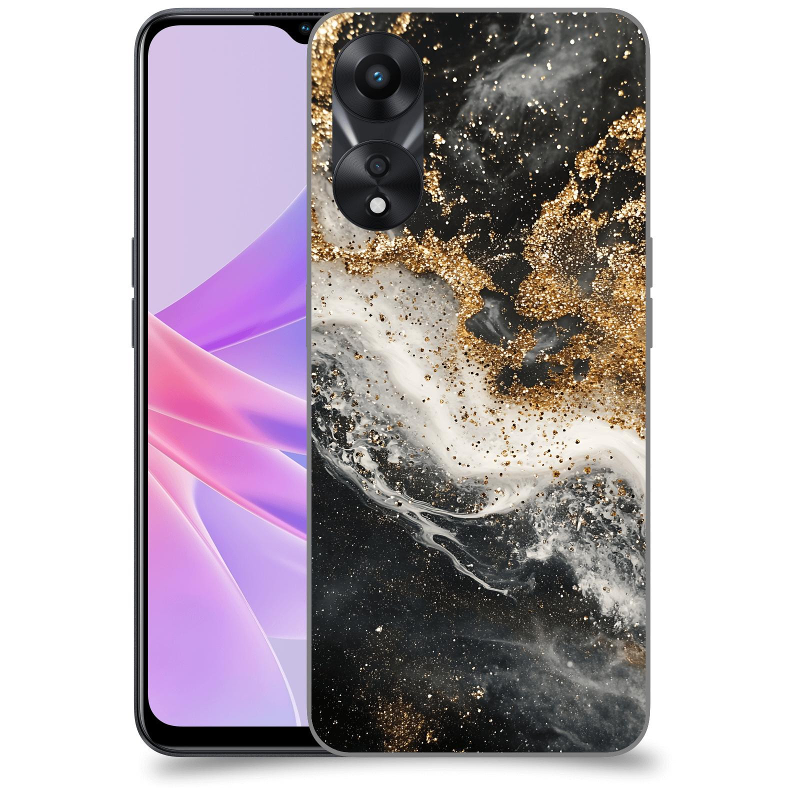 ACOVER Kryt na mobil OPPO A78 5G - Liquid Gold I