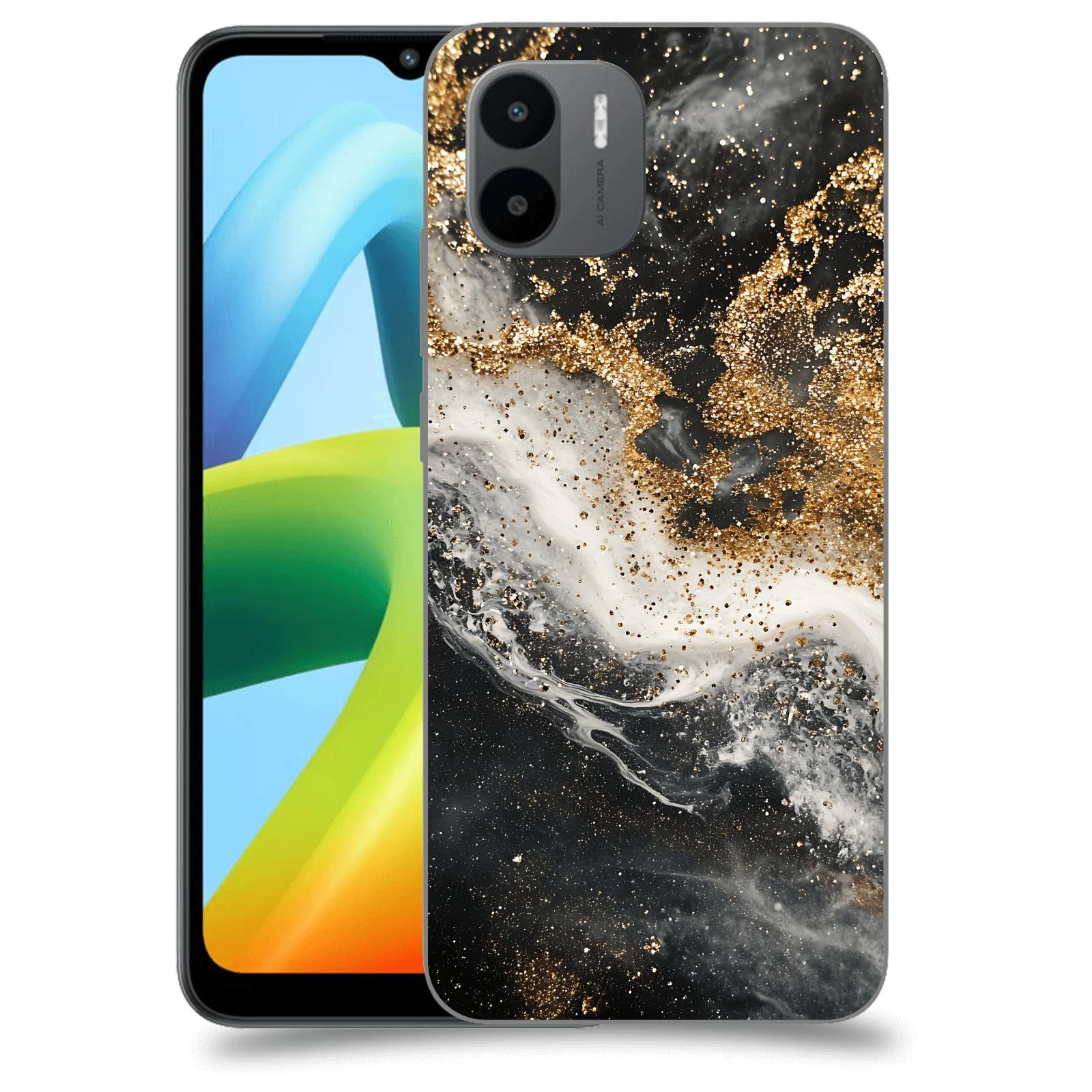 ACOVER Kryt na mobil Xiaomi Redmi A1+ - Liquid Gold I